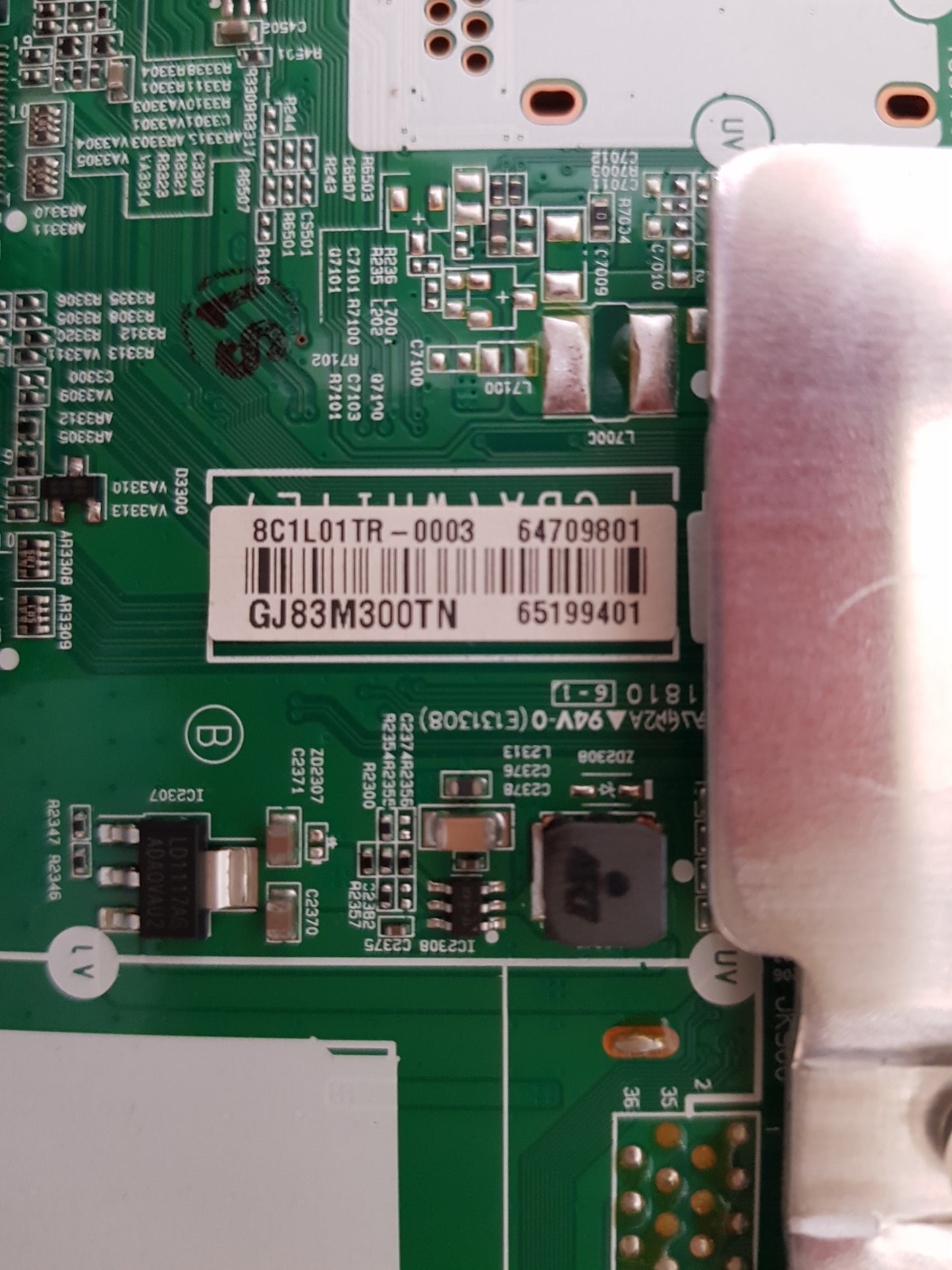 LG 65UK6540 PTD.AAUWLH MAIN BOARD 64709801 65199401 EAX67872805 1.1