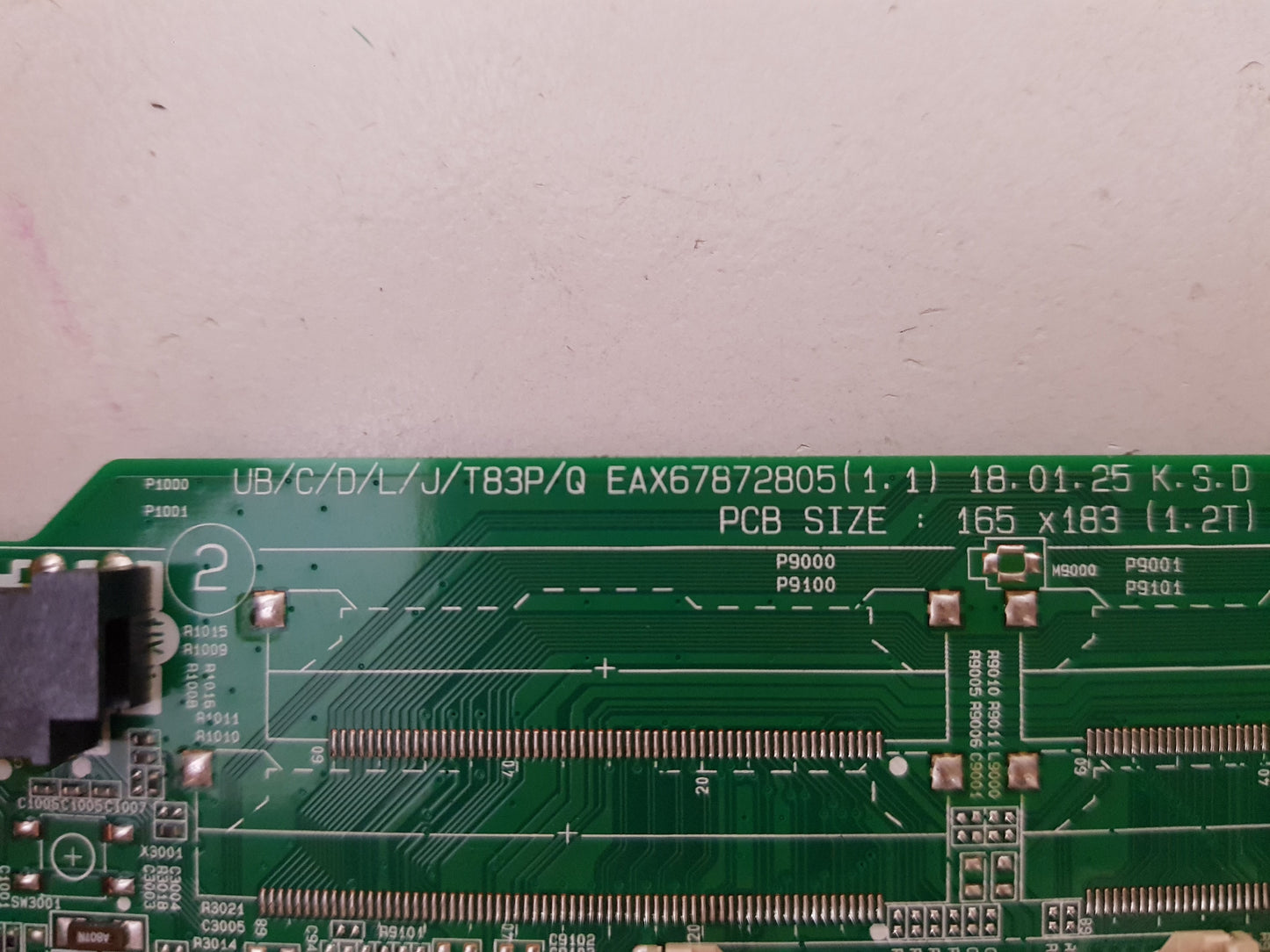 LG 65UK6540 PTD.AAUWLH MAIN BOARD 64709801 65199401 EAX67872805 1.1