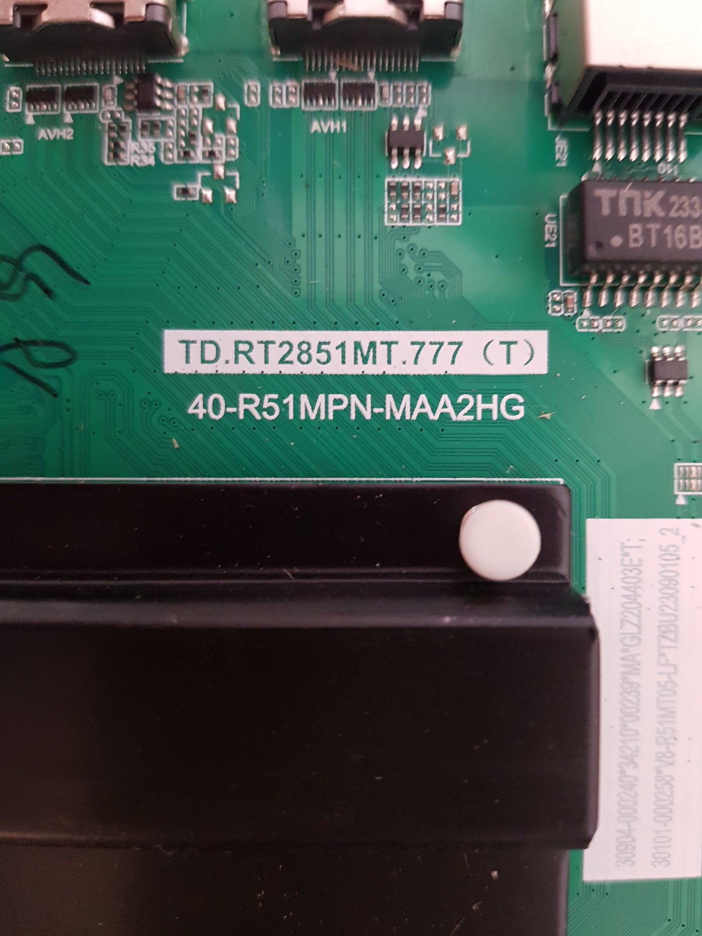 TCL 65P745 MAIN BOARD 40-R51MPN-MAA2HG TD.RT2851MT.777 (T)
