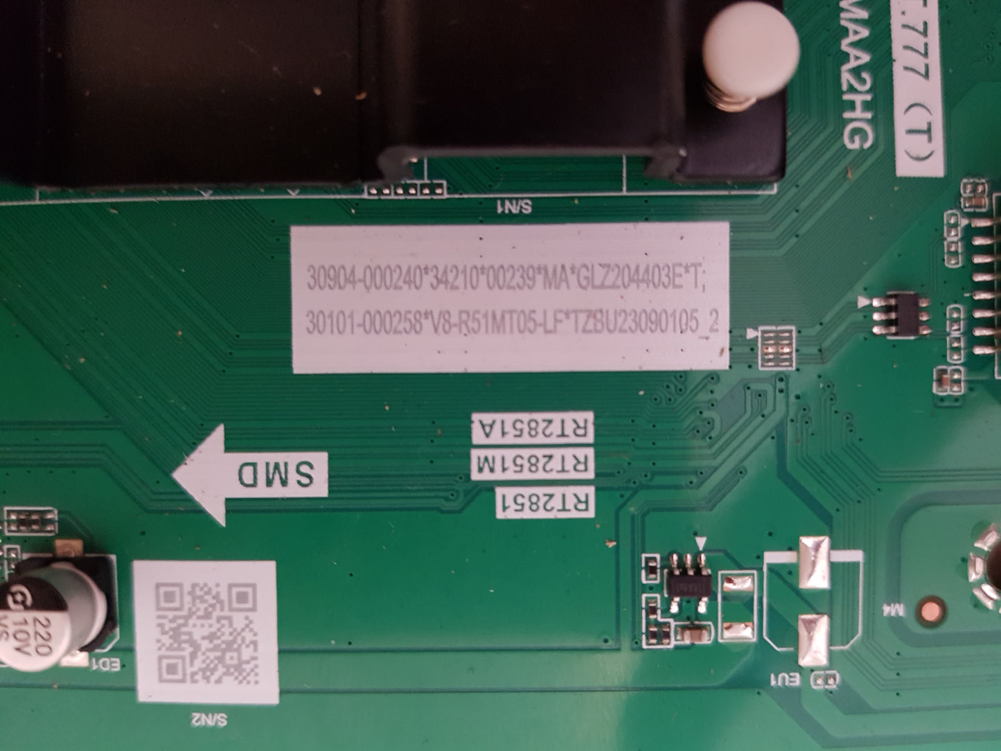 TCL 65P745 MAIN BOARD 40-R51MPN-MAA2HG TD.RT2851MT.777 (T)