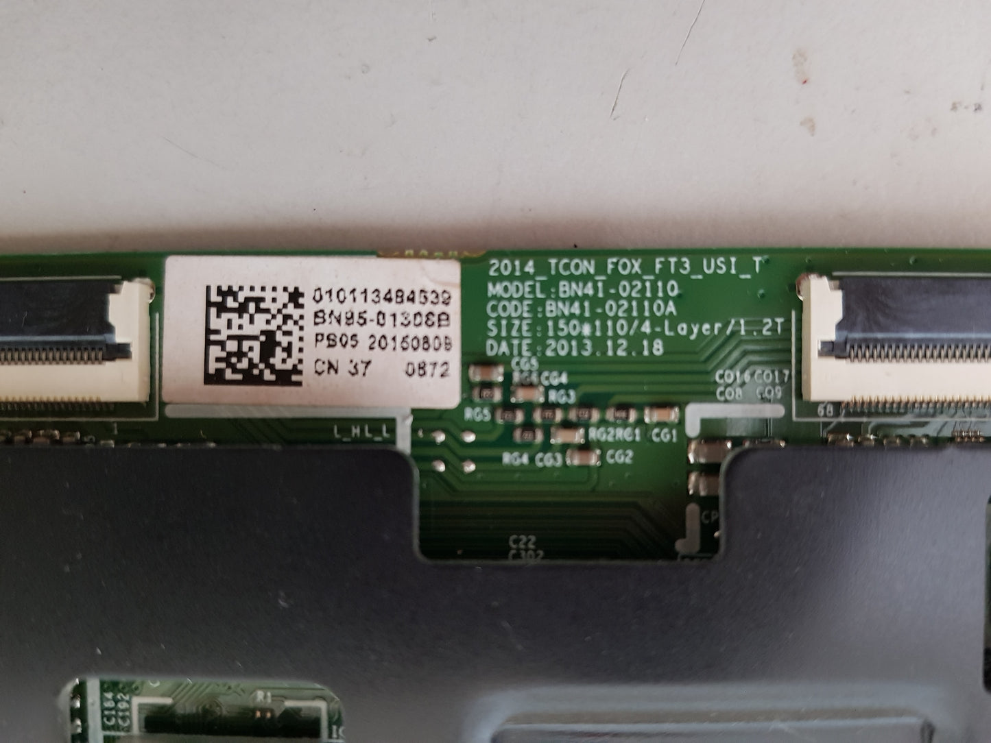 SAMSUNG UA40J6200 AWXXY (VER TD05) T-CON BOARD BN95-01308B