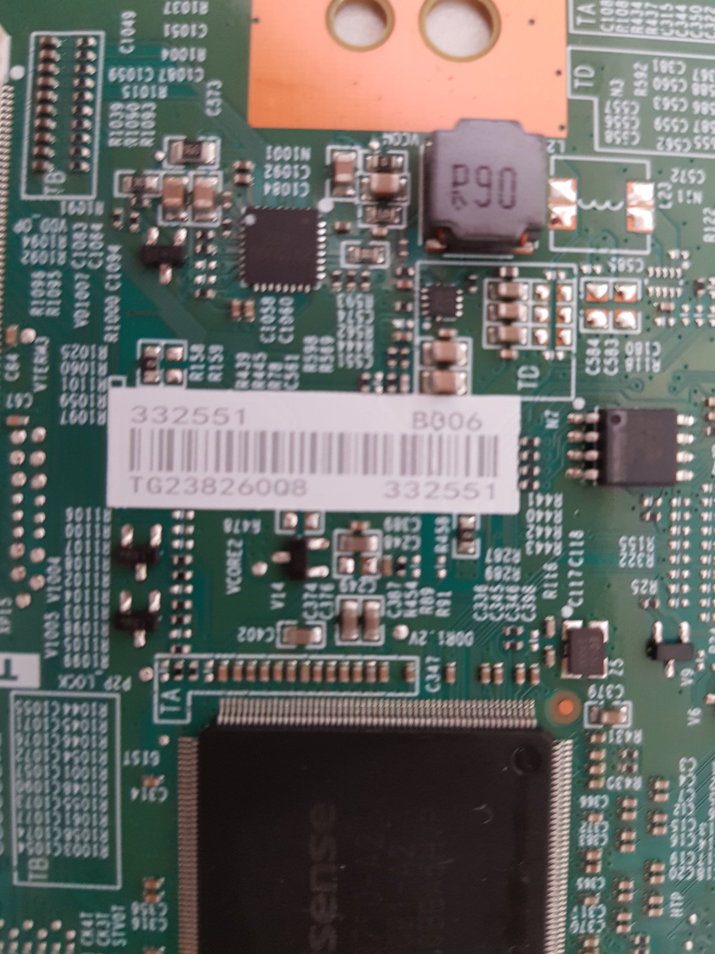 HISENSE 75U6KAU T-CON BOARD RSAG7.820.13009 332551