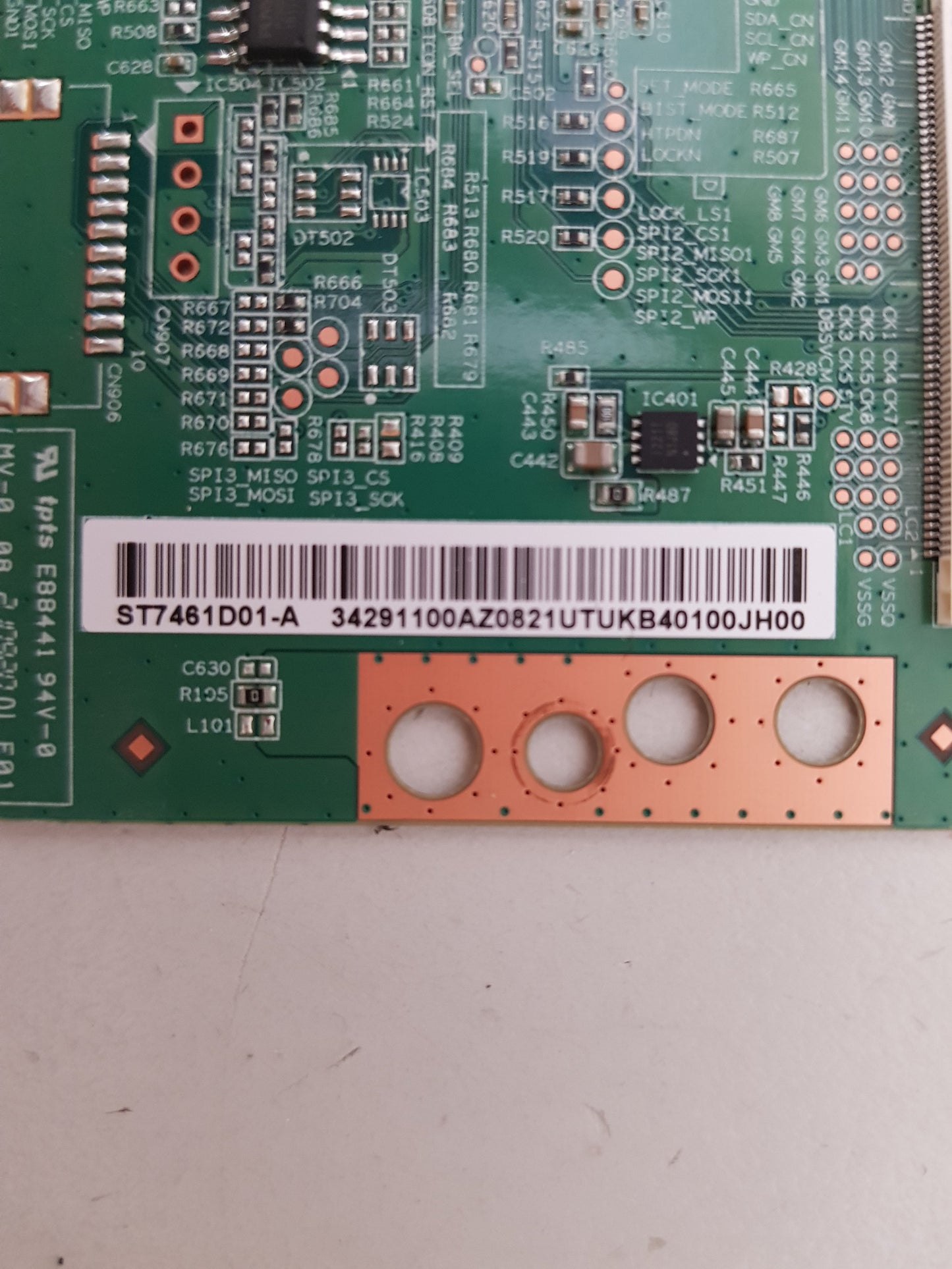TCL 75C725 T-CON BOARD TD-000L ST7461D01-A