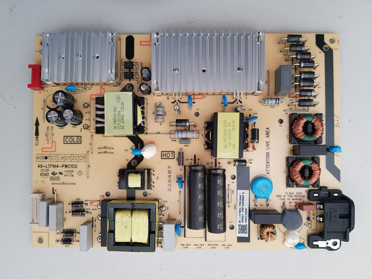 TCL 55C725 POWER SUPPLY BOARD 40-L171H4-PWC1CG 08-L171WE4-PW200AA