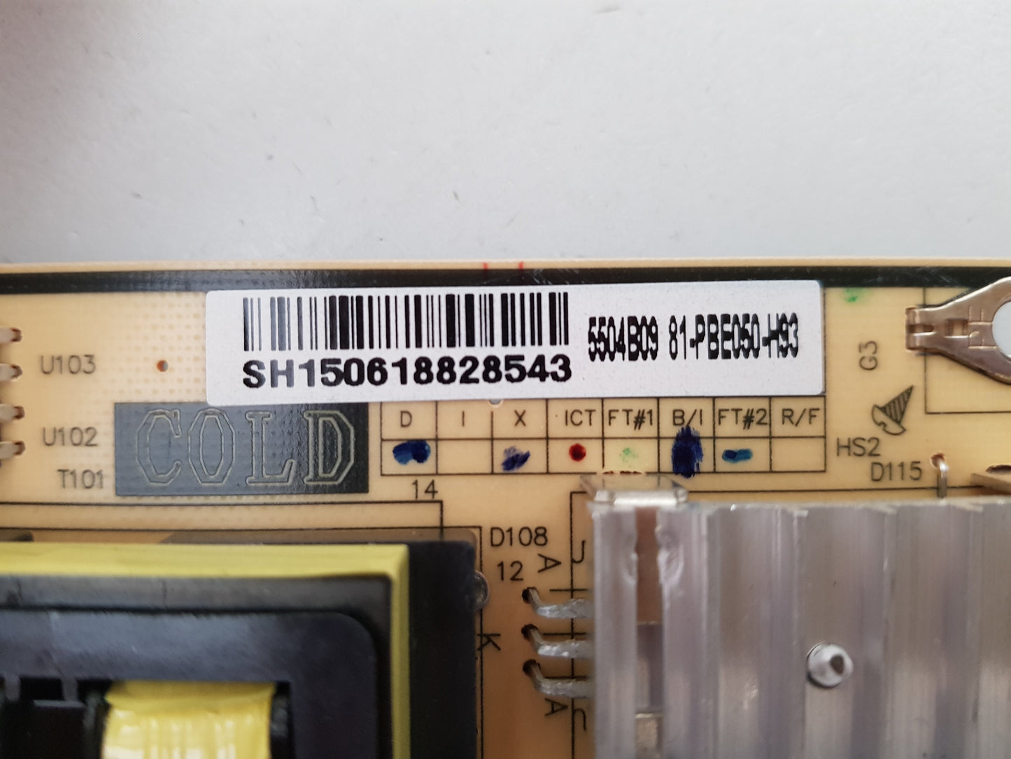 TCL L50S4700FS POWER SUPPLY BOARD SHG5504B-101H SH15061882543