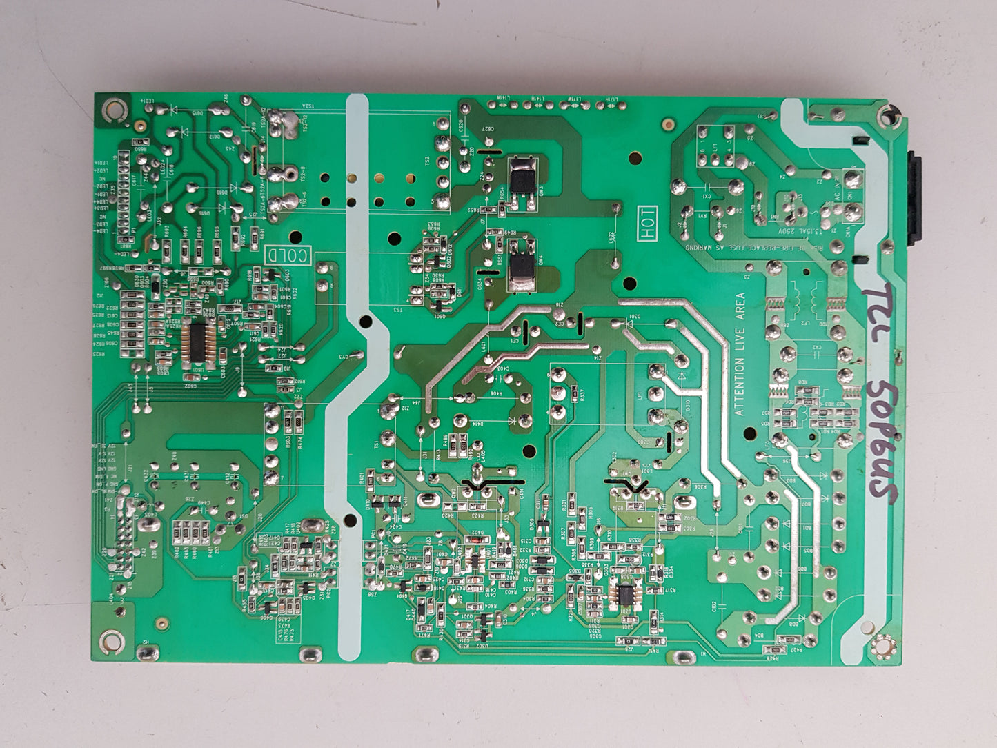 TCL 50P6US POWER SUPPLY BOARD 08-L171W44-PW210AA 40-L141W4-PWC1CG