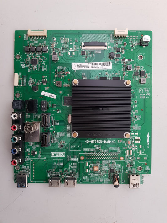 TCL 55P20US MAIN BOARD 40-MT58DU-MAB4HG 08-CS55CFN-OC406AA