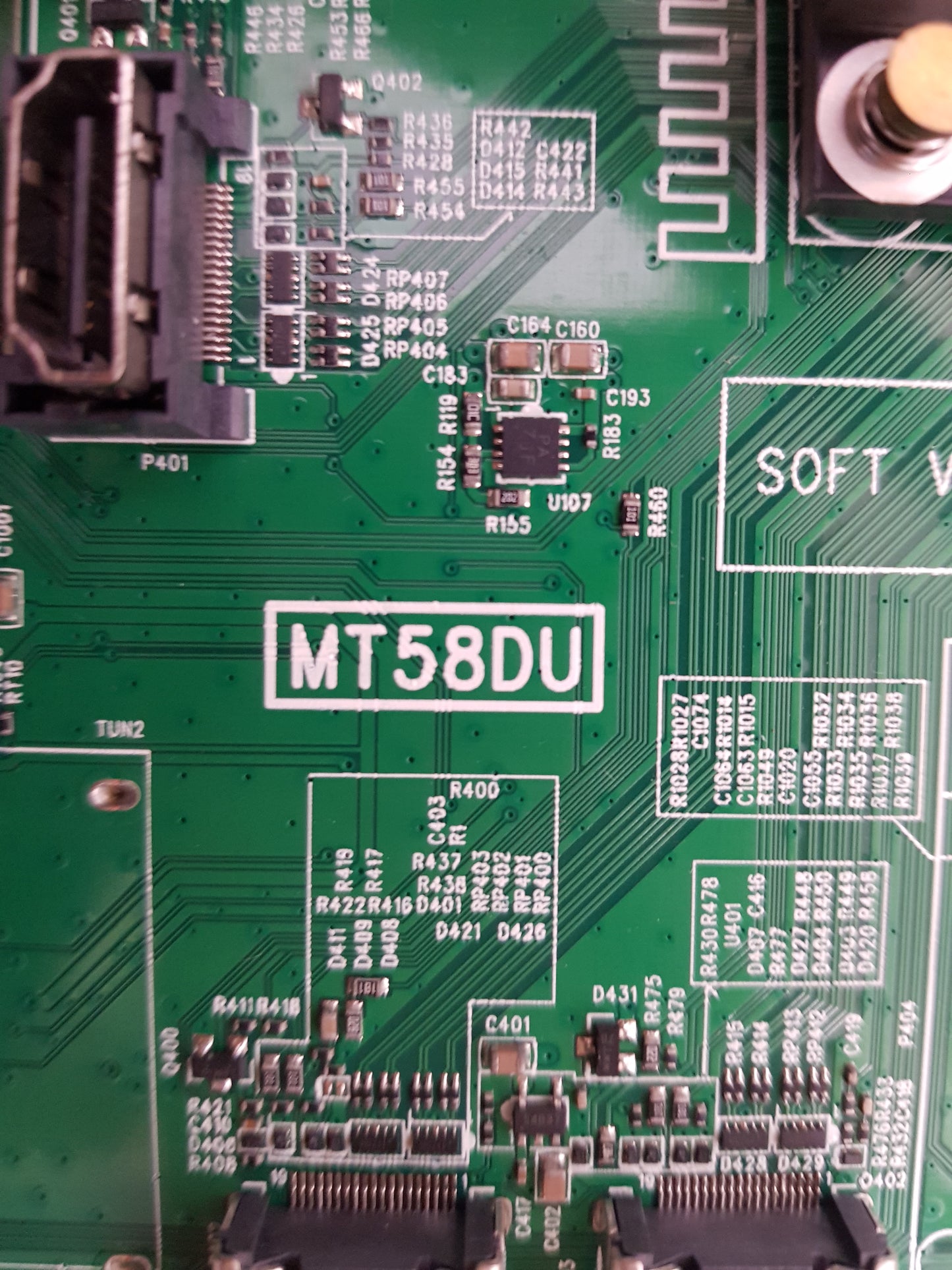 TCL 55P20US MAIN BOARD 40-MT58DU-MAB4HG 08-CS55CFN-OC406AA