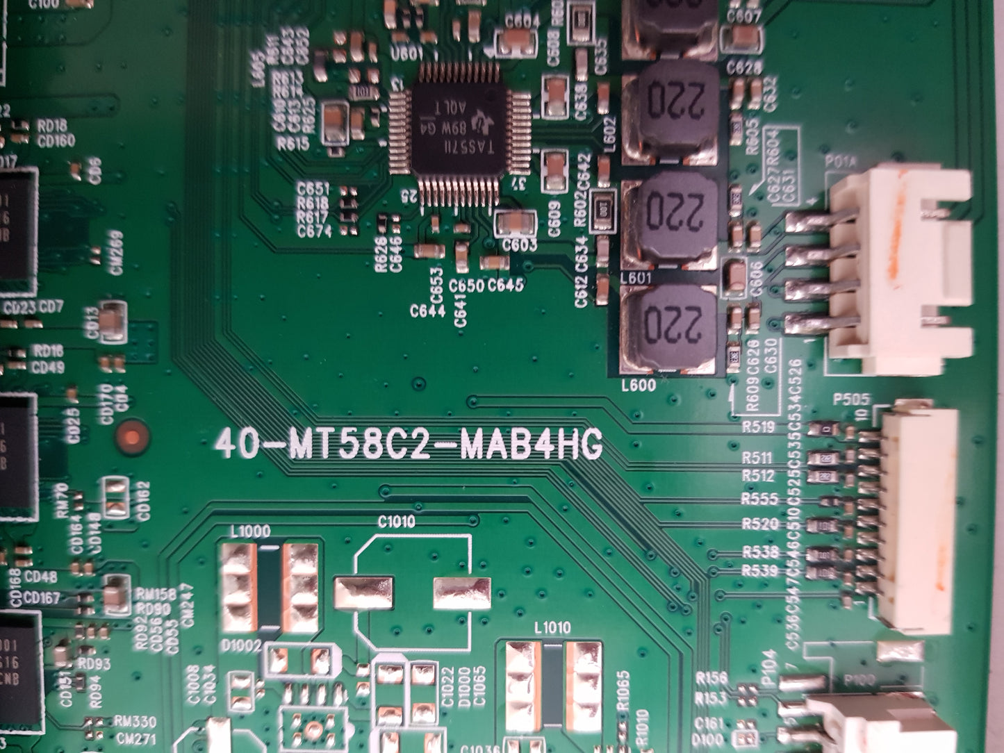 TCL 75C8 MAIN BOARD MT58CX 40-MT58C2-MAB4HG V8-T658T01-LF1V521