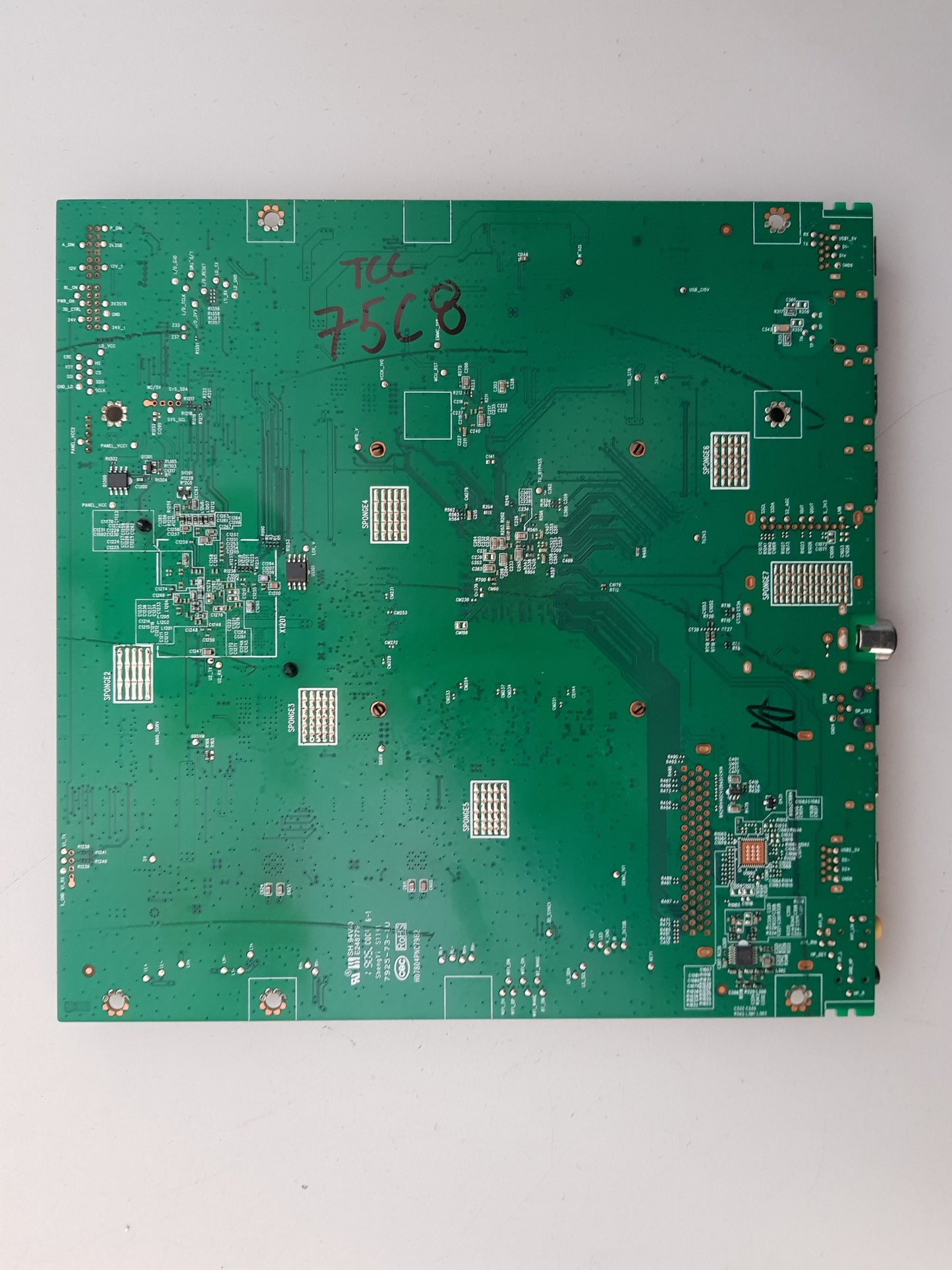 TCL 75C8 MAIN BOARD MT58CX 40-MT58C2-MAB4HG V8-T658T01-LF1V521