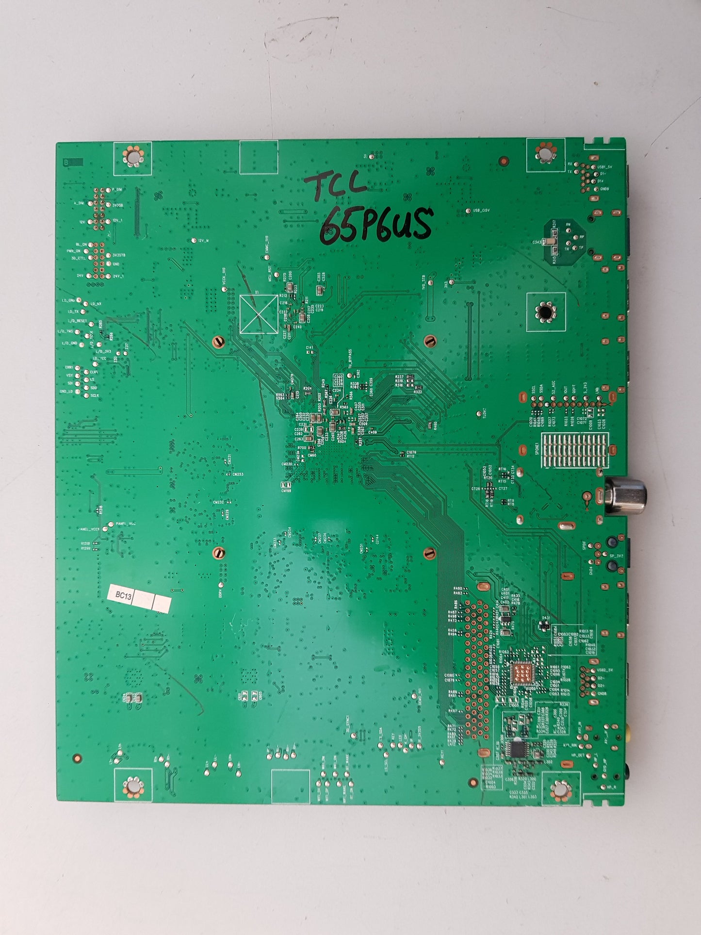 TCL 65P6US MAIN BOARD 08-MT58CU-MAB45G V8-T658T01-LF1V354 MT58CU