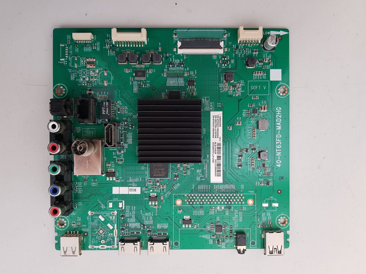 TCL 55S6000FS MAIN BOARD 40-NT63FD-MAD2HG V8-N563T01-LF1V097