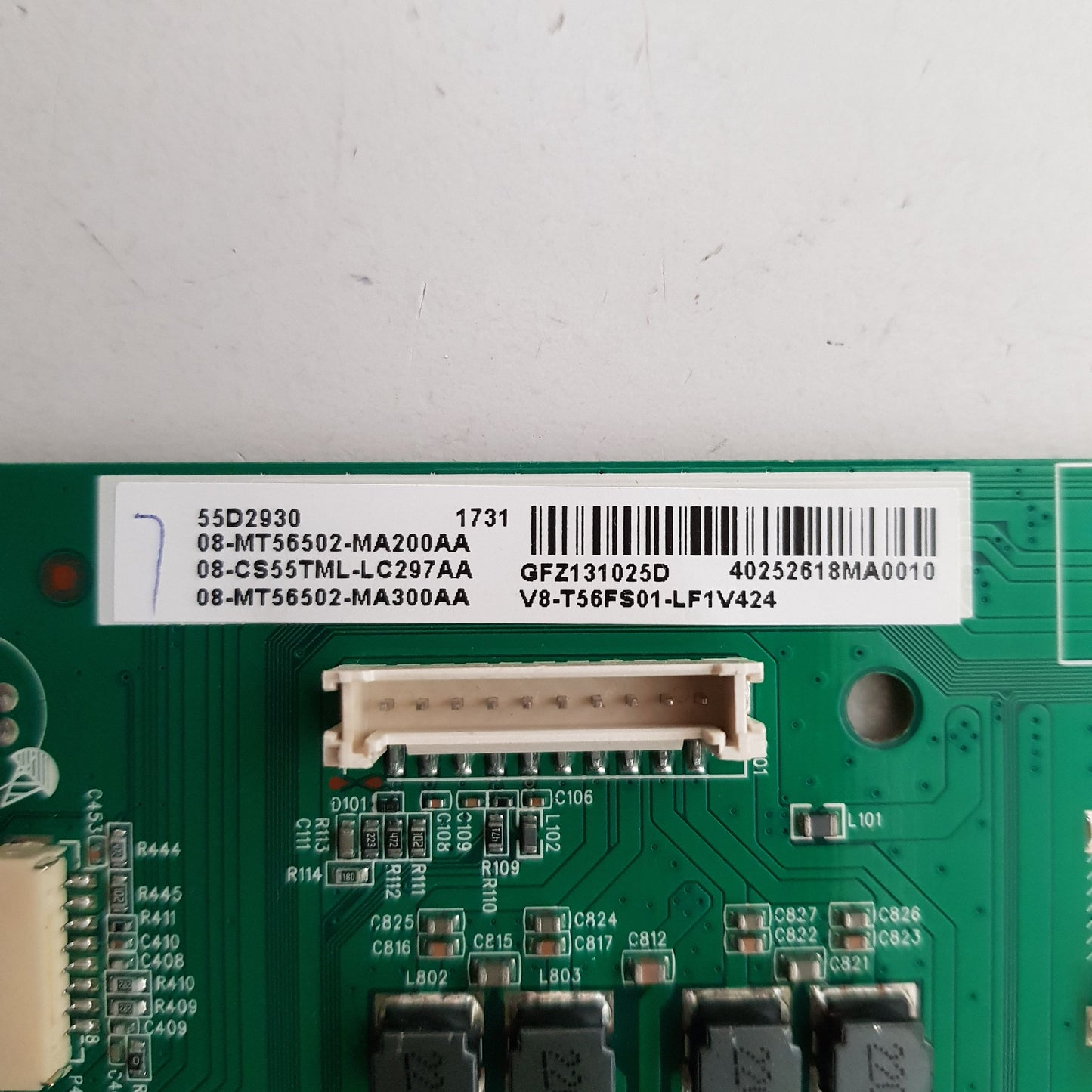 TCL 55S6000FS MAIN BOARD 40-MT565S1-MAC2LG MT565C1/S1 08-CS55TML-LC297AA
