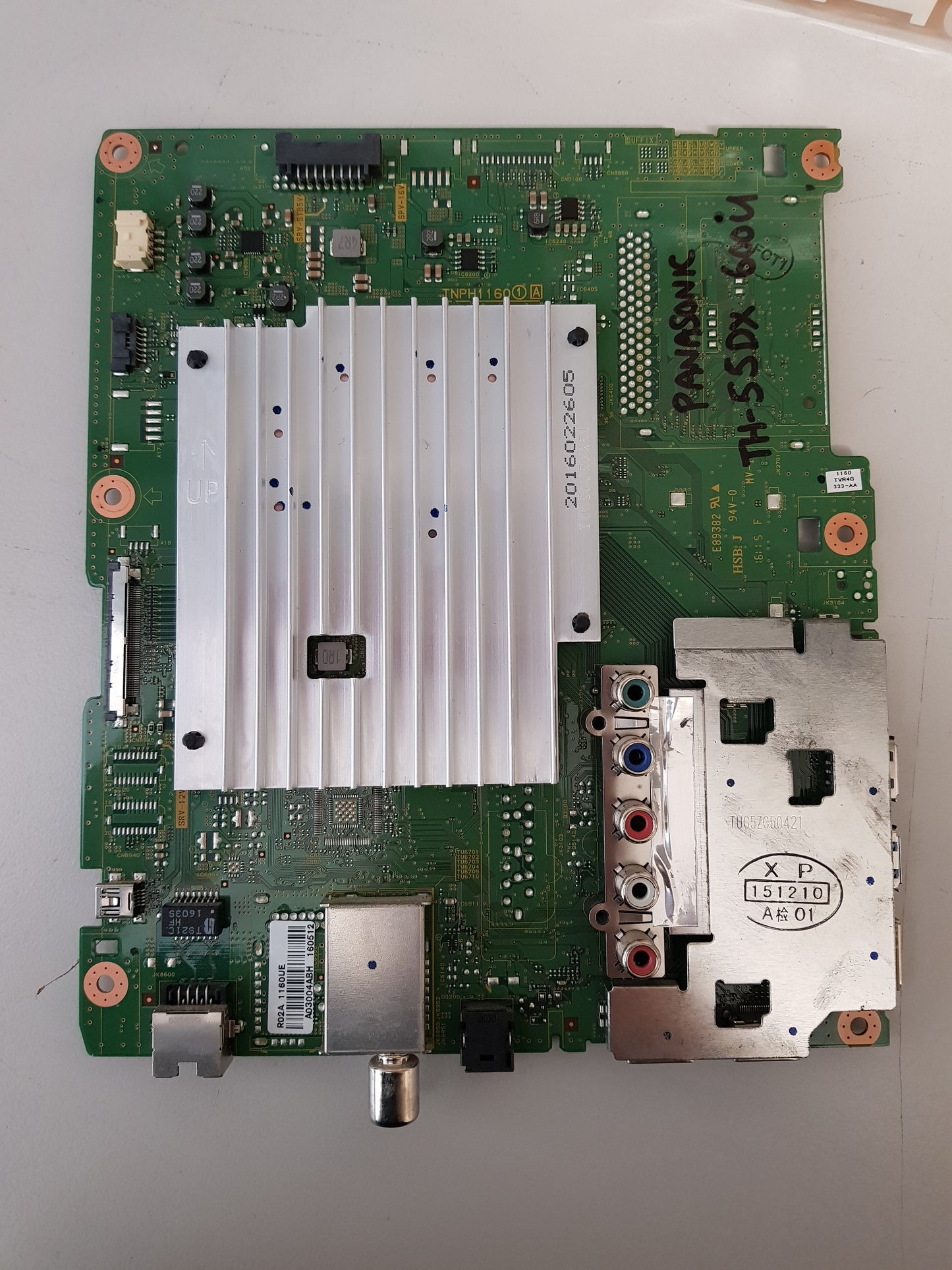 PANASONIC TH- 55DX600U A MAIN BOARD TNPH1160 TZT/A1YQUA