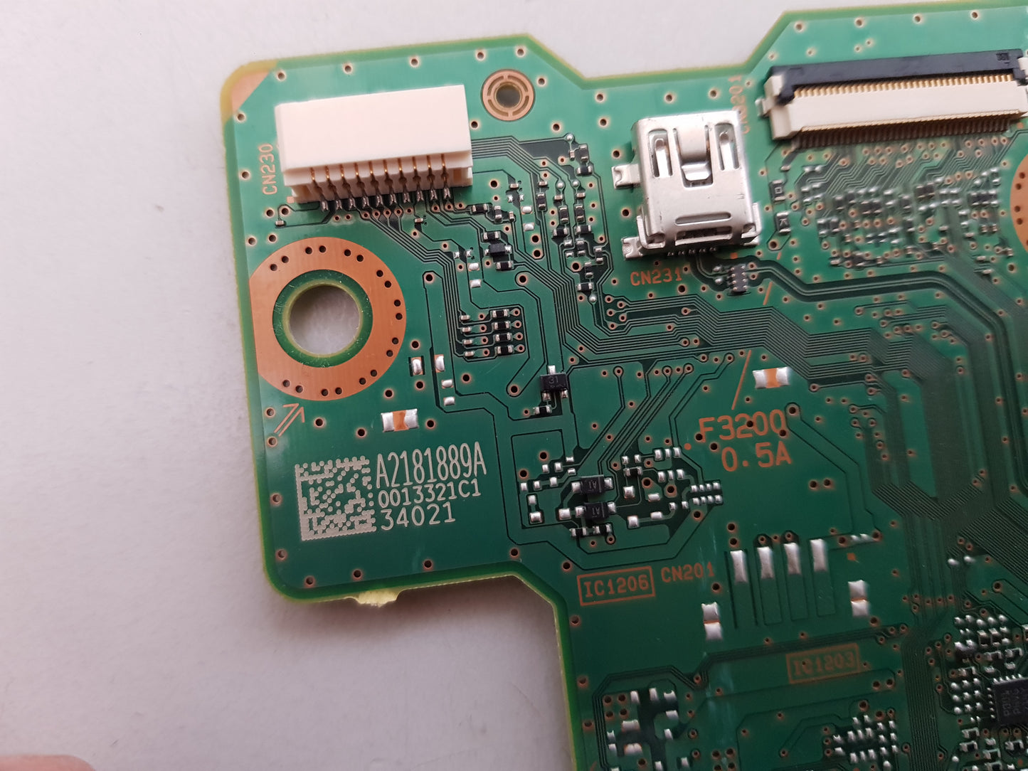 SONY KD- 65A1 MAIN BOARD A2181889A 1-982-096-11