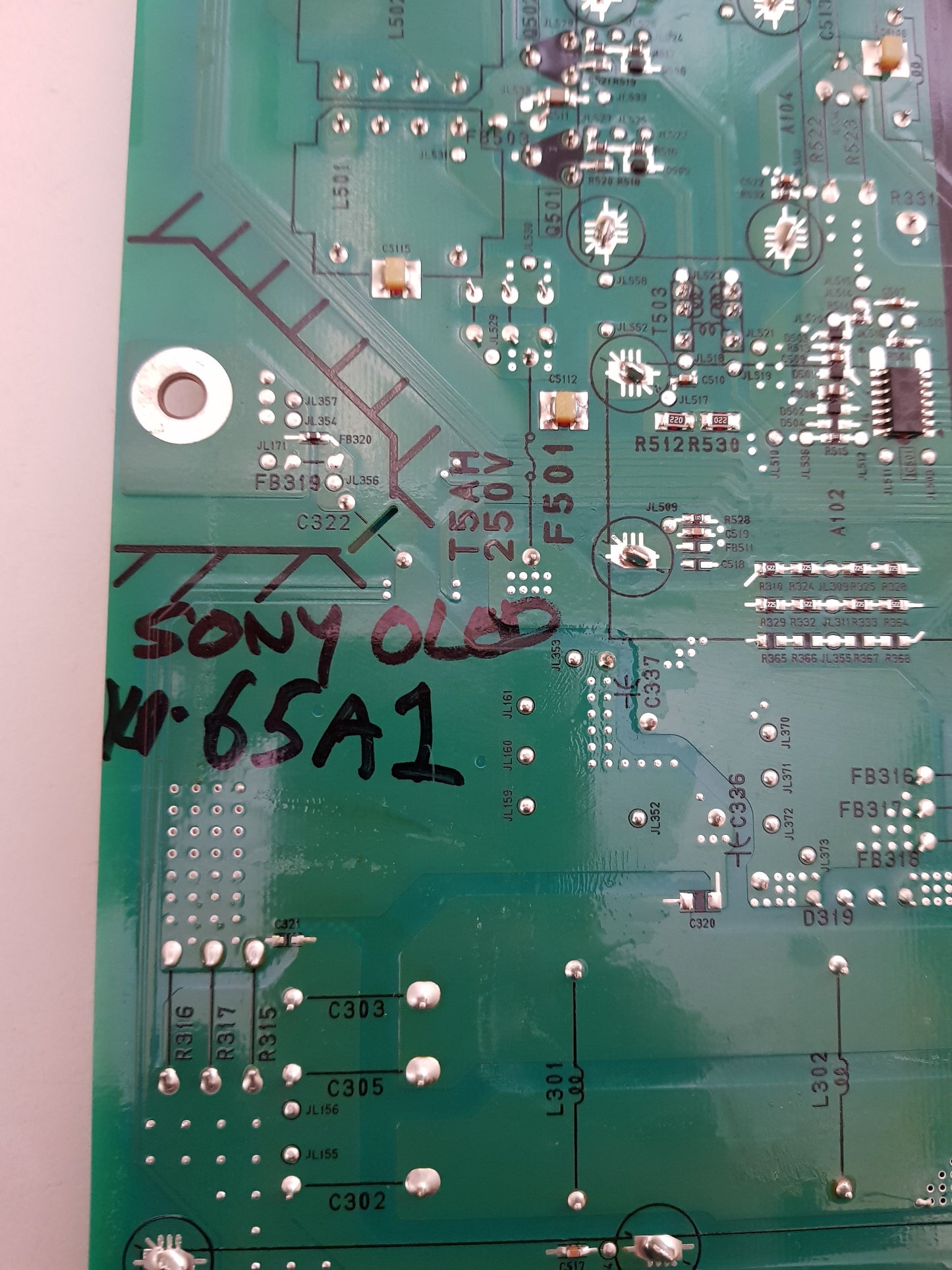 SONY KD- 65A1 POWER SUPPLY BOARD APS-414 (CH) G76 1-982-193-11
