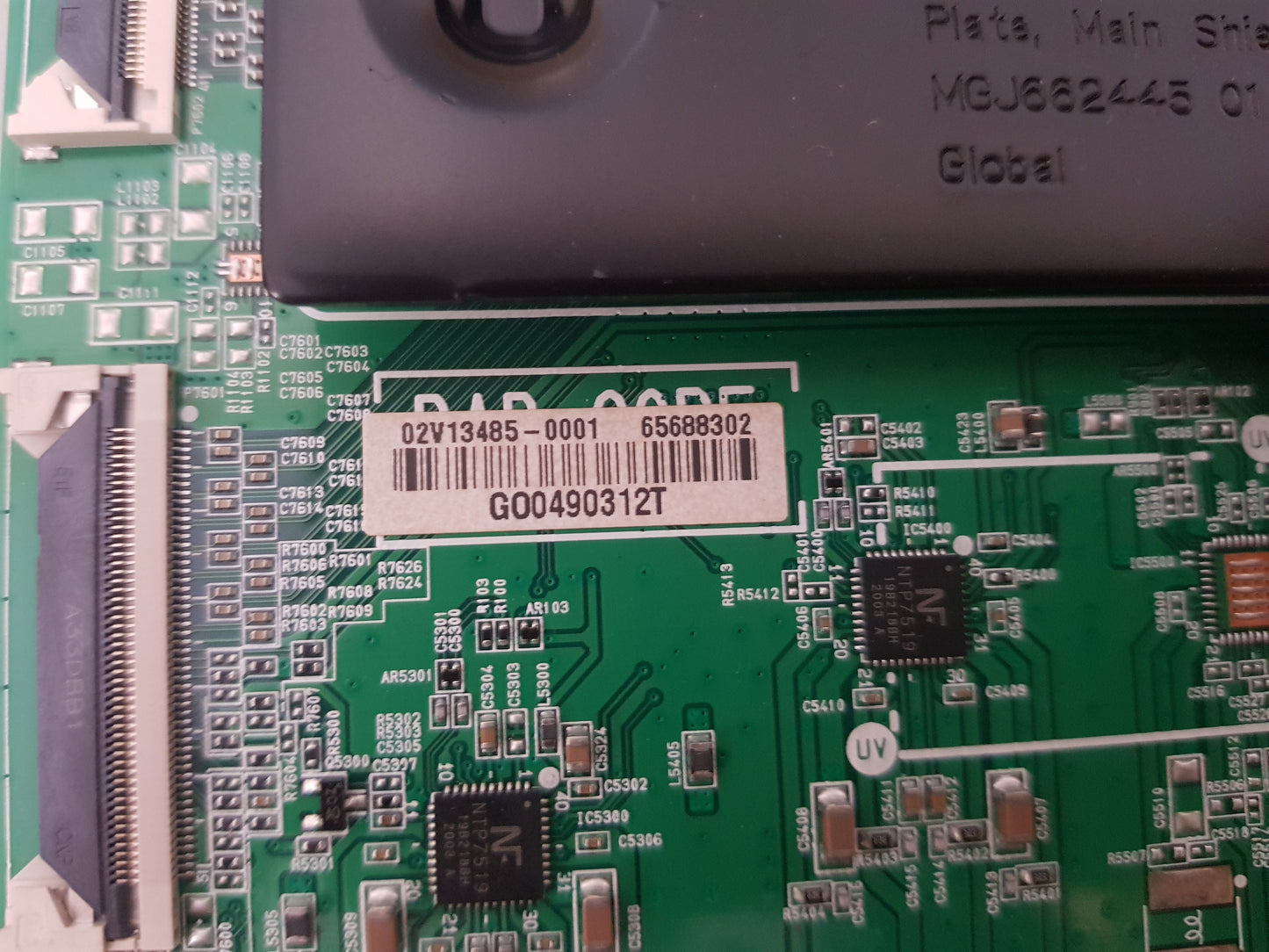 LG OLED 55C9PTA -AAUYLH MAIN BOARD EBU65688302 EAX68303206 (1.0)