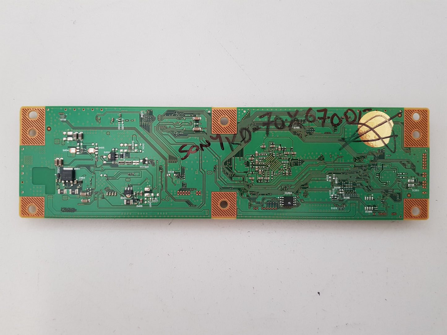 SONY KD- 70X6700E T-CON BOARD 1P-0164X01-4010 RUNTK0288FV CPWBXZV