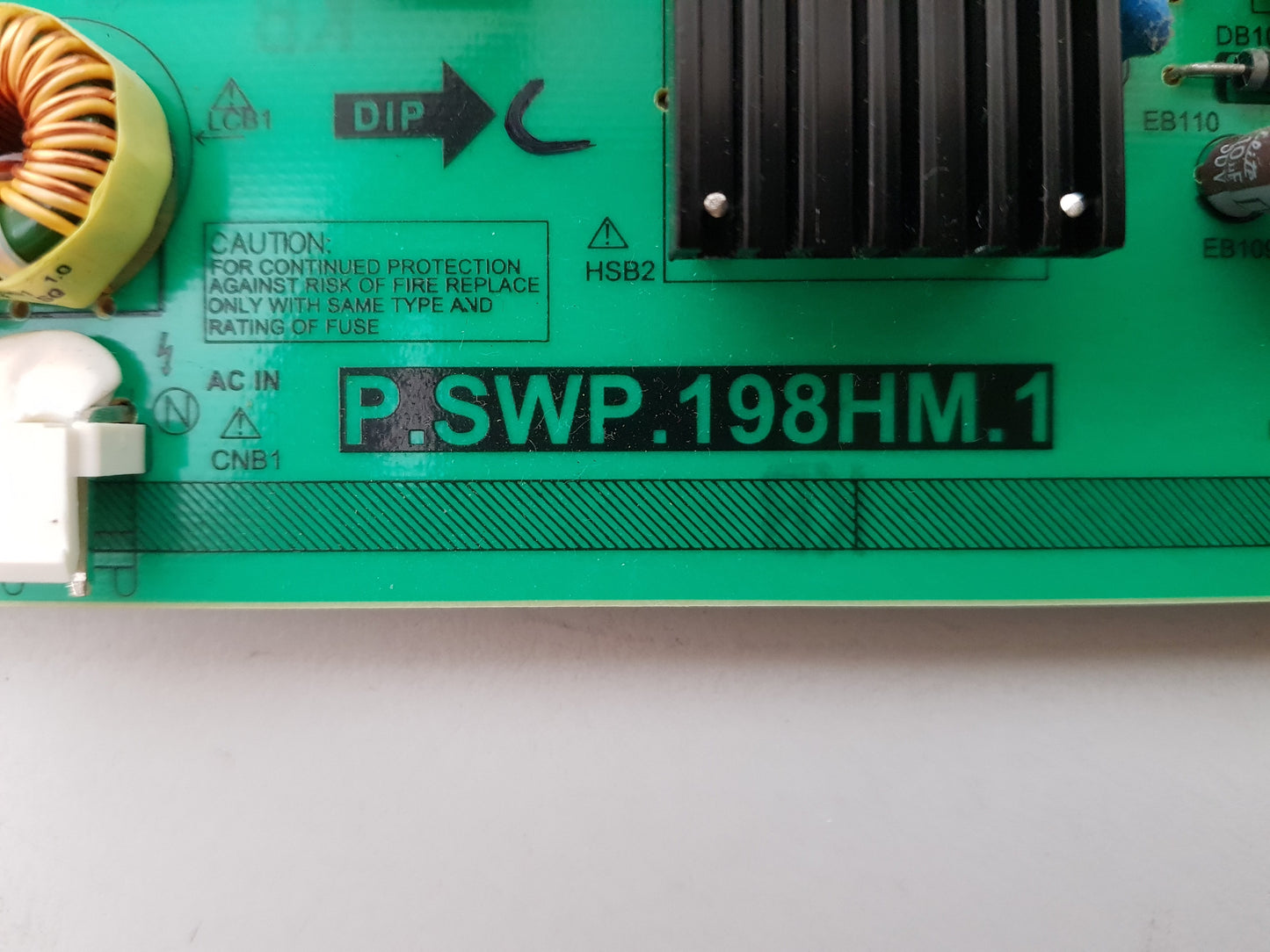BAUHN ATVS65-0716 POWER SUPPLY BOARD P.SWP.198HM.1