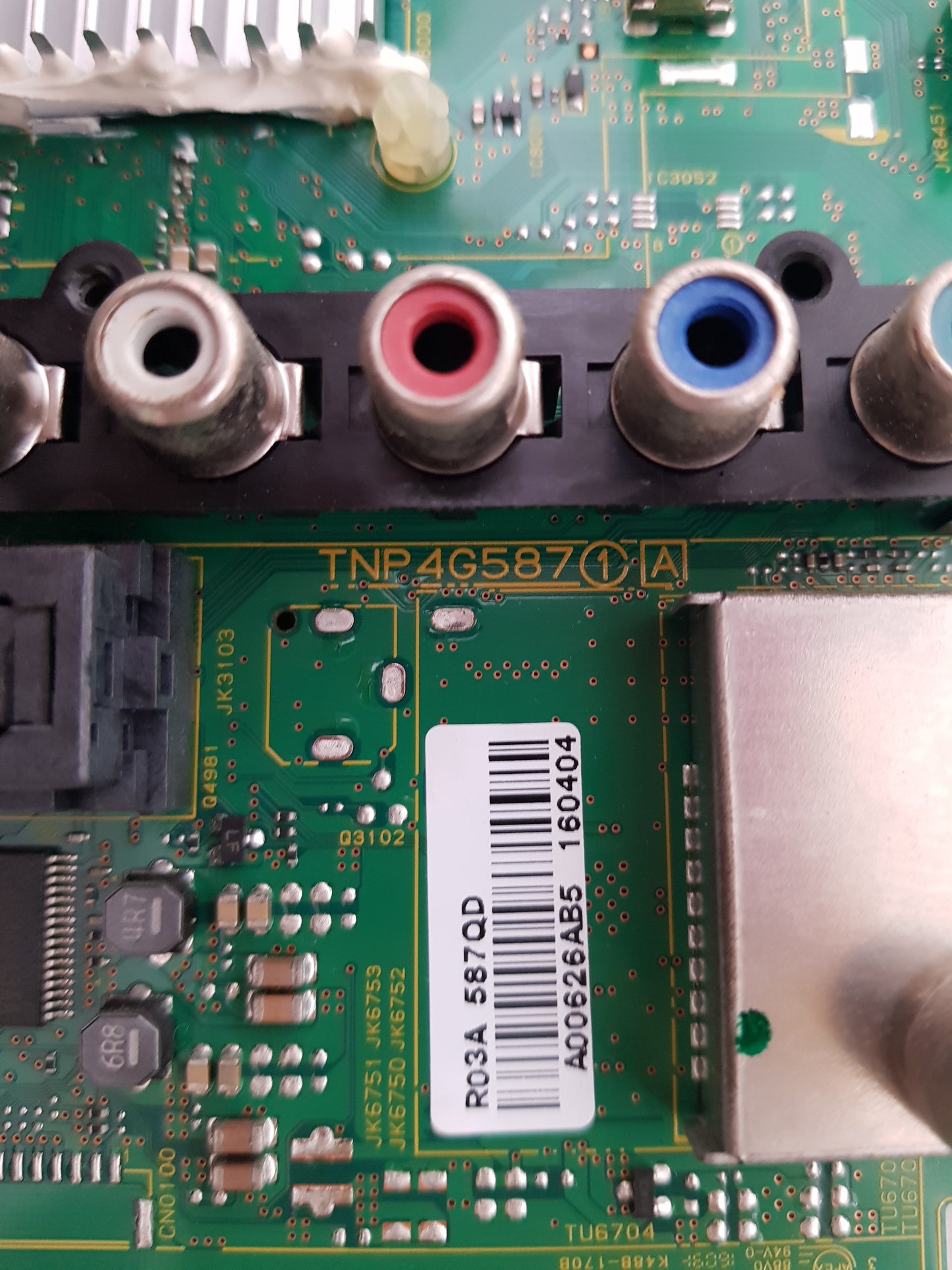 PANASONIC TH- 55DS610U MAIN BOARD A BOARD TNP4G587 (1)(A)