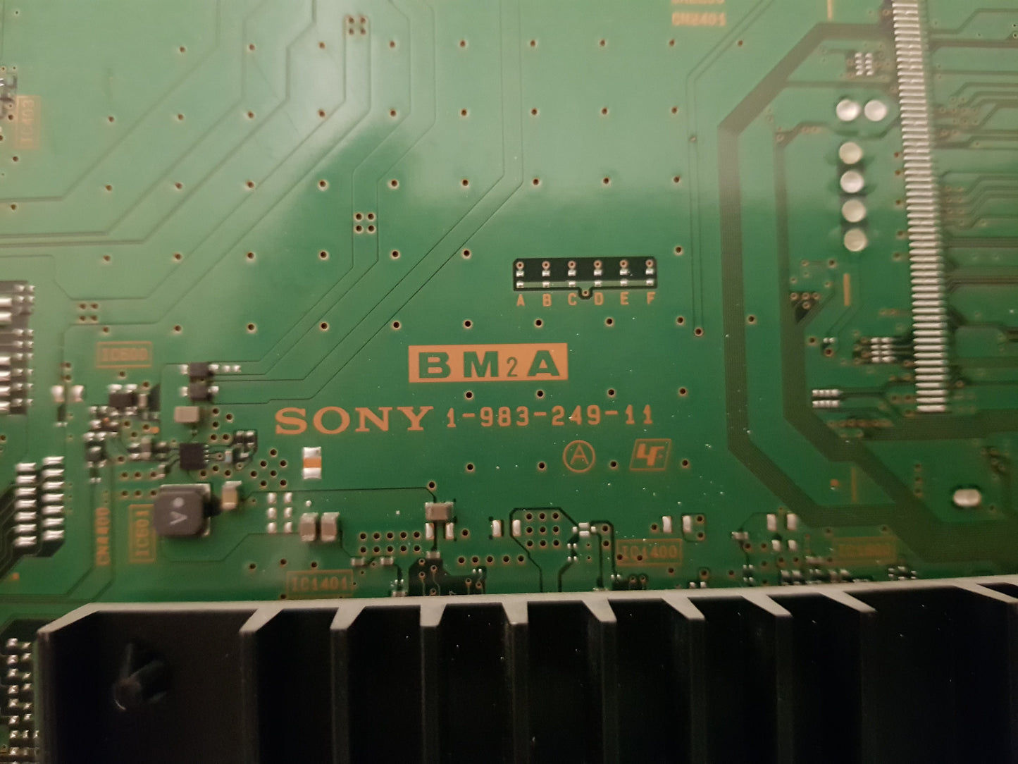 SONY KD- 55A8F OLED MAIN BOARD BM2A 1-983-249-11 A2197290A