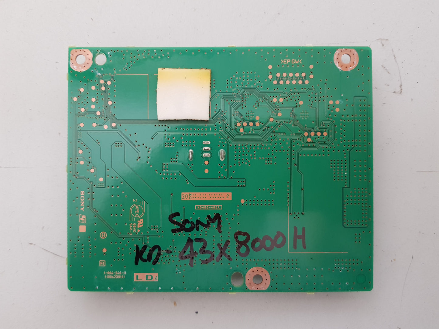 SONY KD- 43X8000H LED DRIVER BOARD LD4 1-004-240-11 10023911 A5010444A