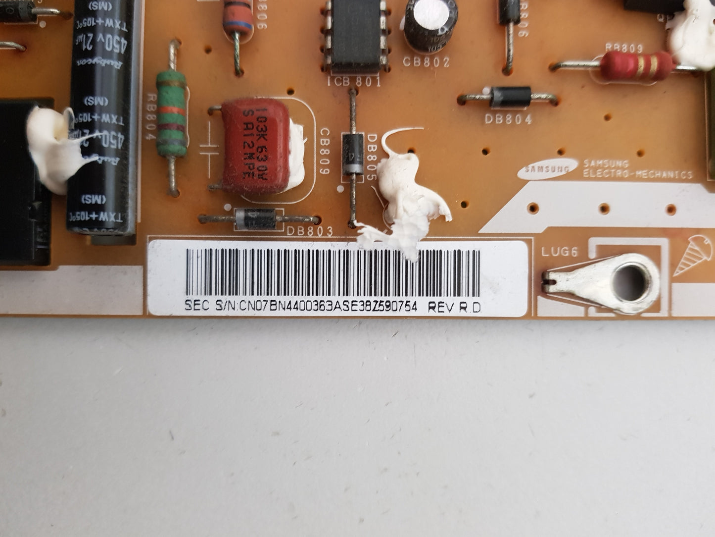 SAMSUNG UA55C8000 POWER SUPPLY BOARD BN44-00363A PD55AF2_ZSM