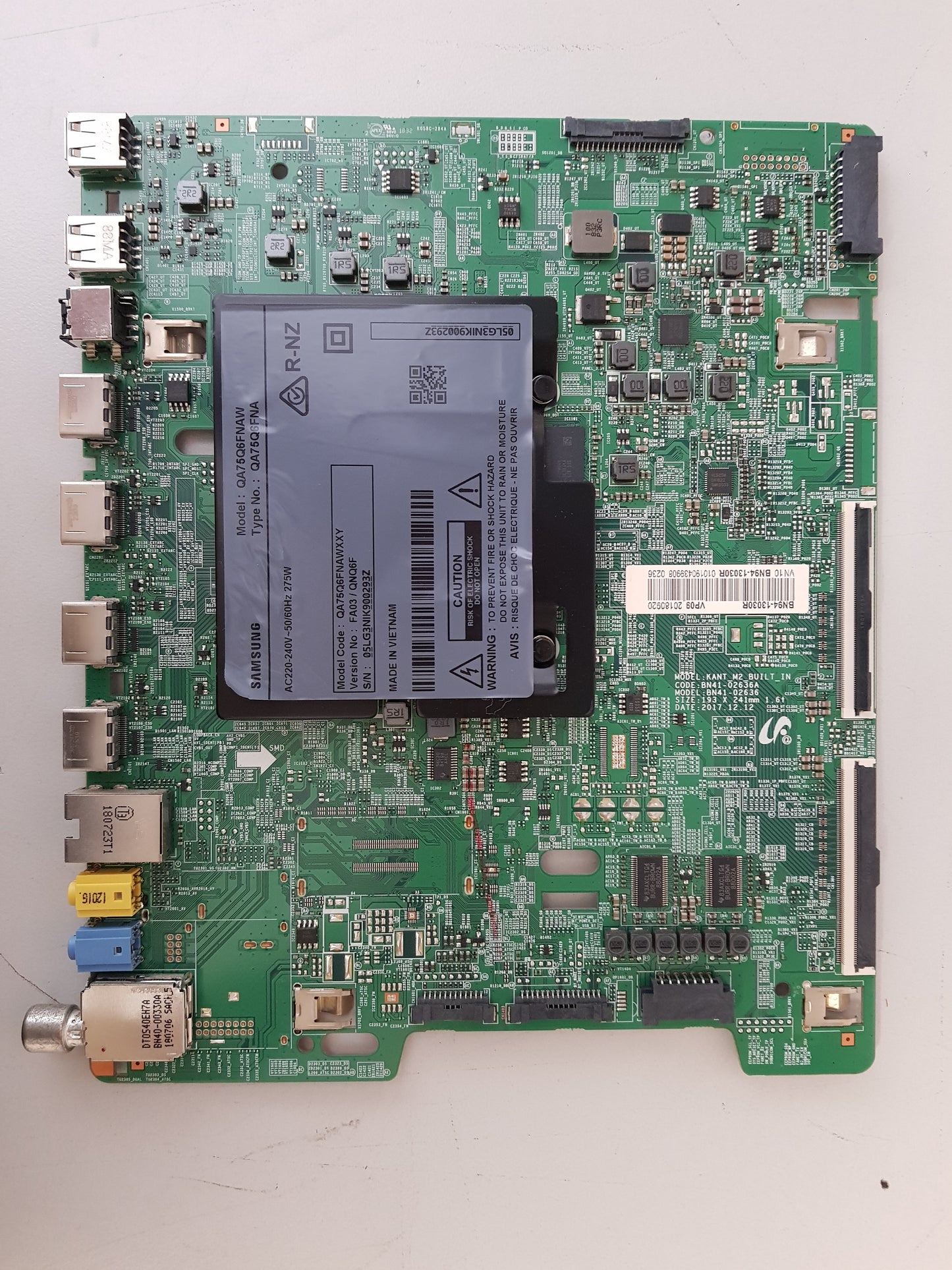 SAMSUNG QA75Q6FNA WXXY (VER FA03) MAIN BOARD BN94-13030R BN41-02636A