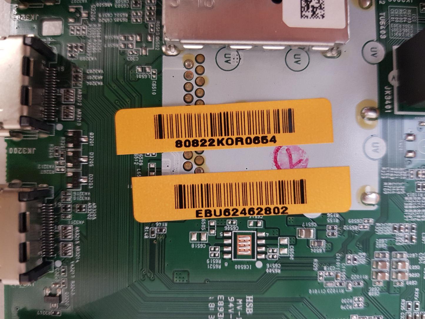 LG 55LB6500 MAIN BOARD EBU62462802 EAX65363905 1.2