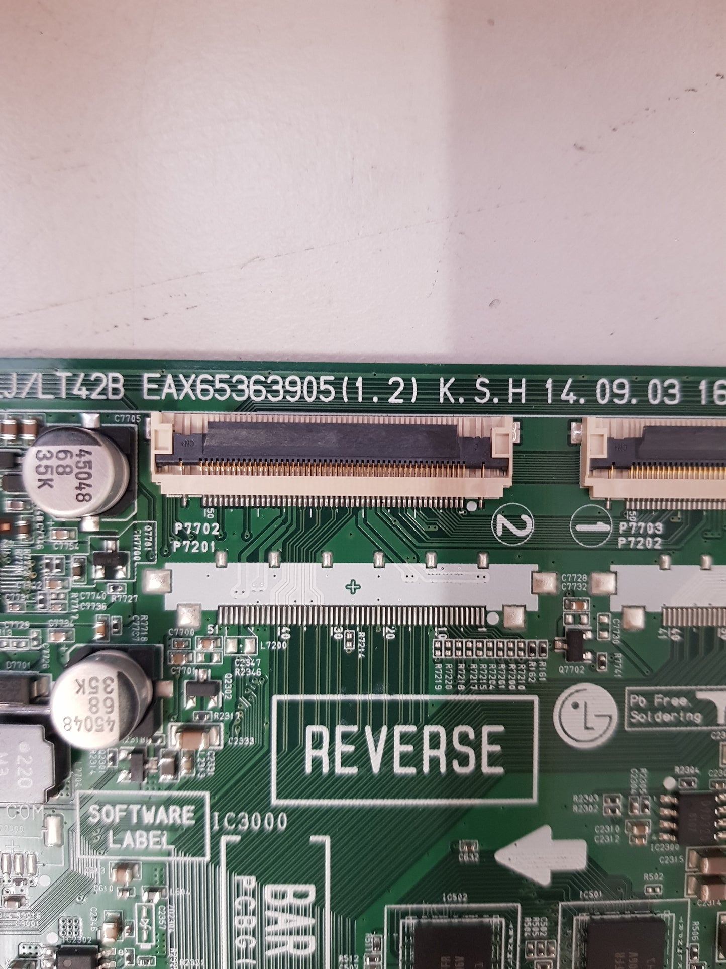 LG 55LB6500 MAIN BOARD EBU62462802 EAX65363905 1.2