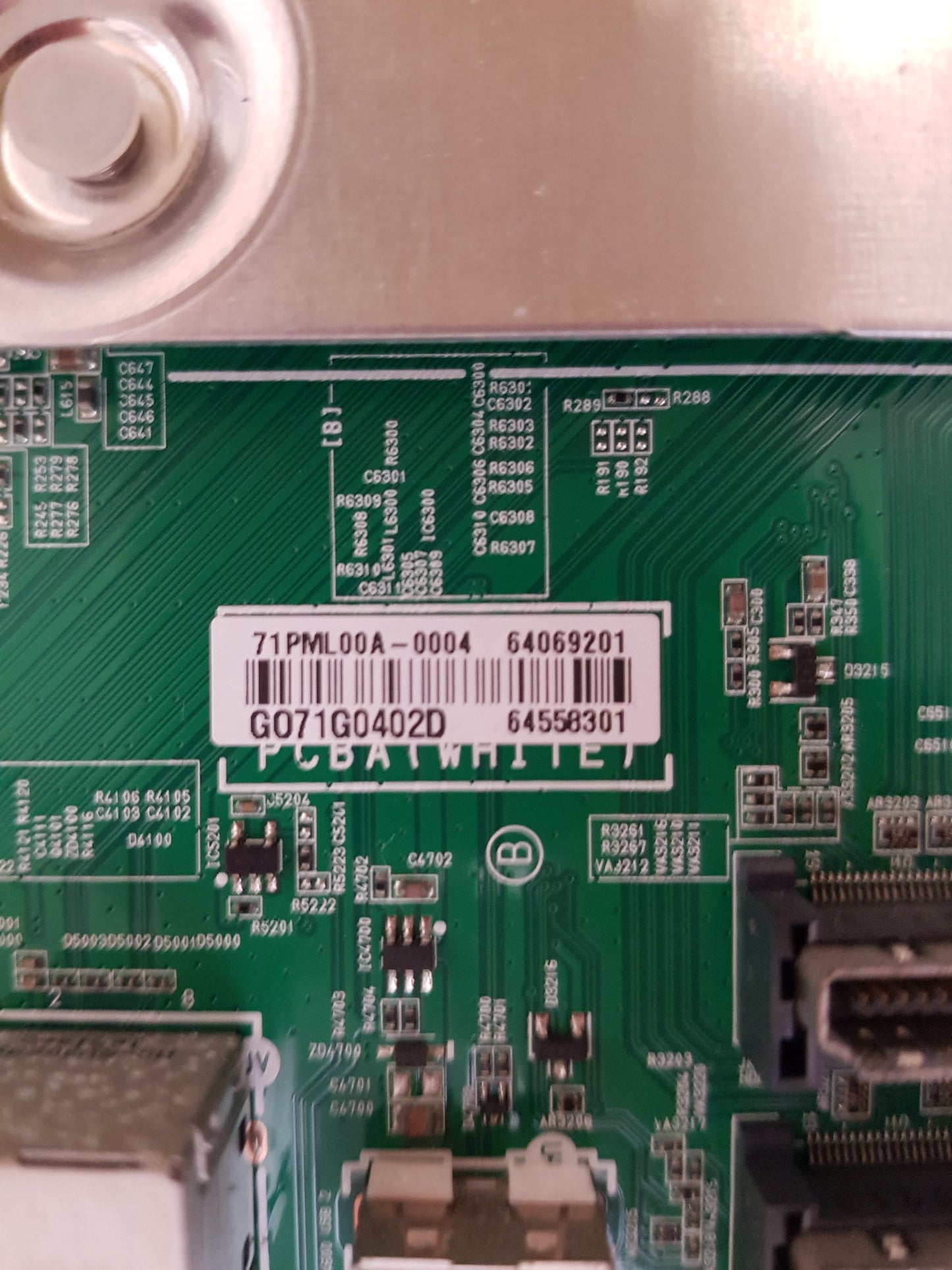 LG 65UJ752T MAIN BOARD 64069201 64558301 EAX67246603 1.0