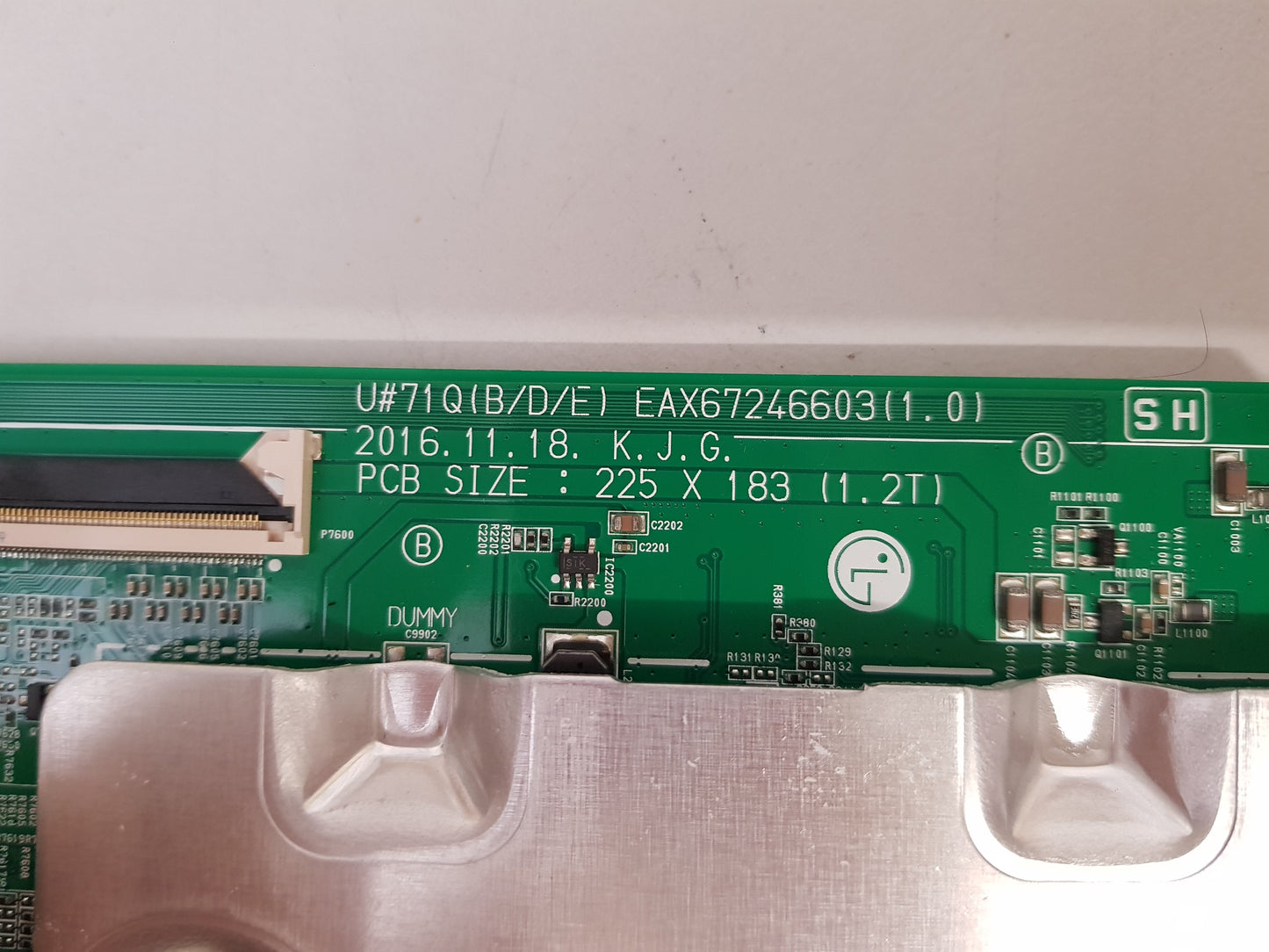 LG 65UJ752T MAIN BOARD 64069201 64558301 EAX67246603 1.0