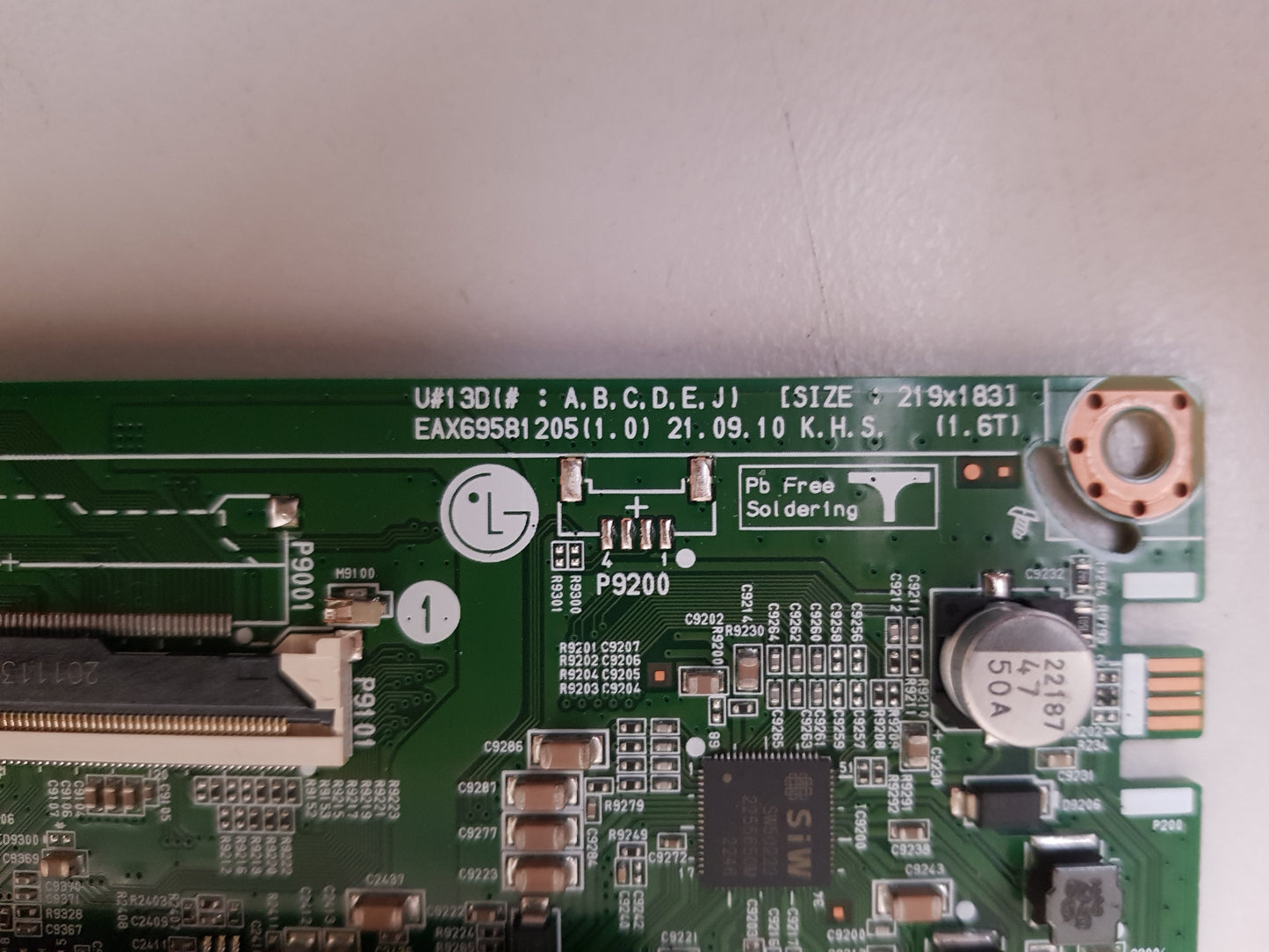 LG 65UQ9000PSD MAIN BOARD EAX69581205 1.0 67057901