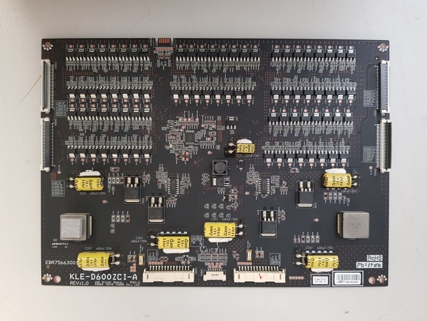 LG 60LM9600 LED DRIVE BOARD EBR75663001 KLE-D600ZCI-A