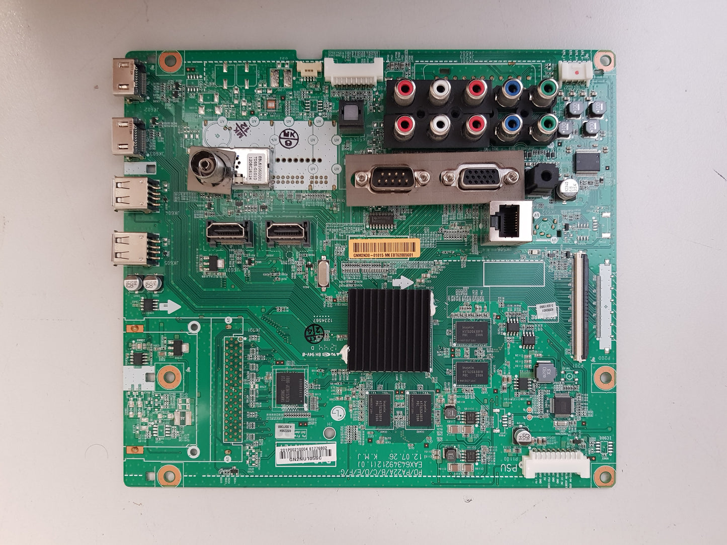 LG 50PM6700 60PM6700 MAIN BOARD EBU61776802 EBT62085601 EAX64349212 1.0