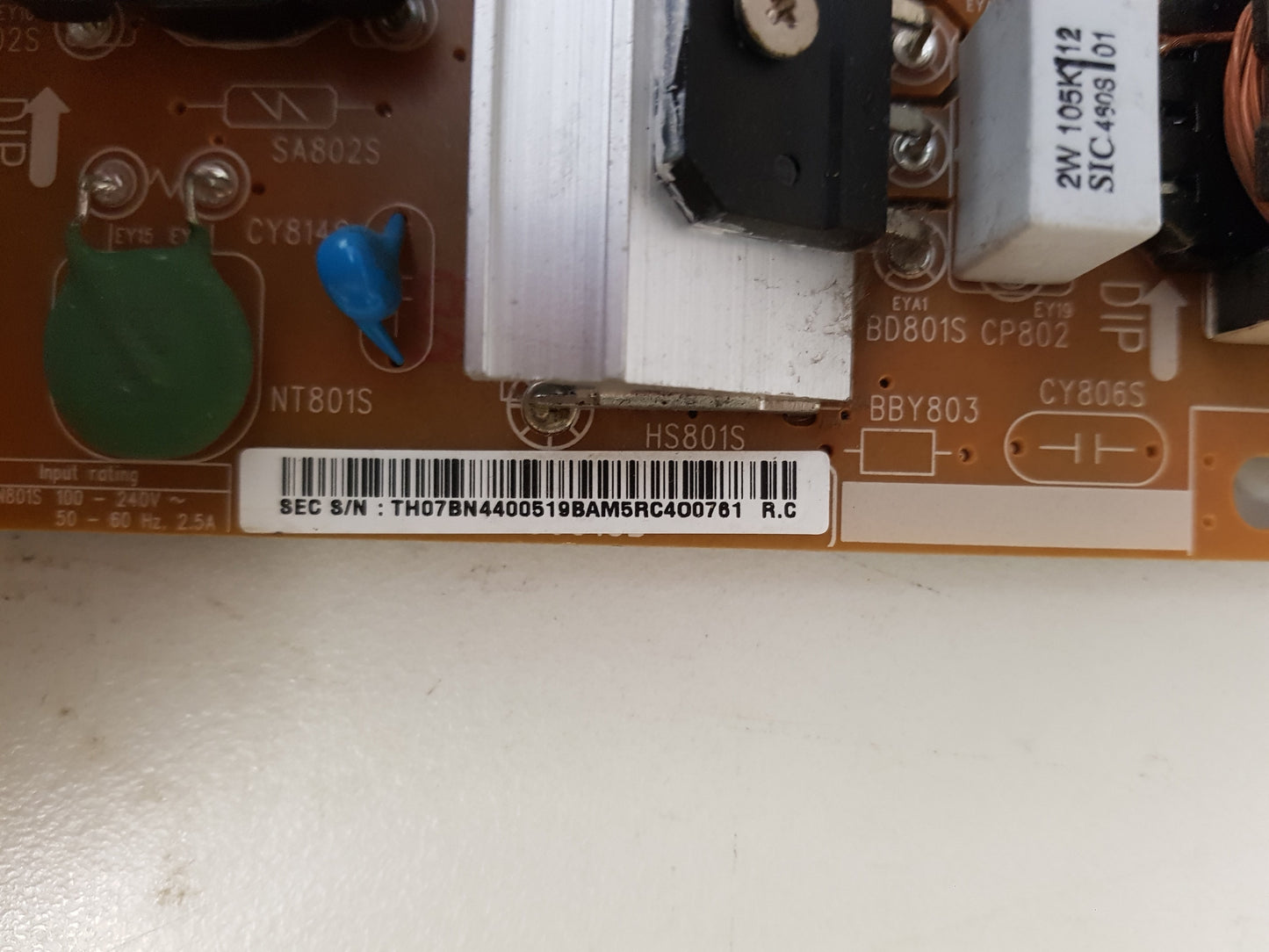 SAMSUNG UA50ES6200 UA55ES6200 POWER SUPPLY BOARD BN44-00519B PD55B1D_CHS