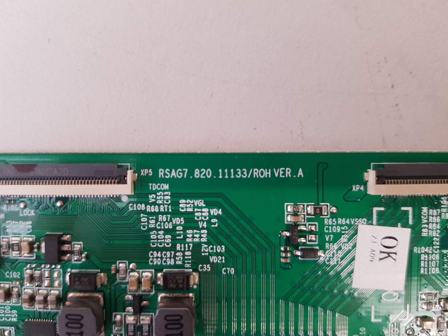 HISENSE 43A7G T-CON BOARD RSAG7.820.11133 292147