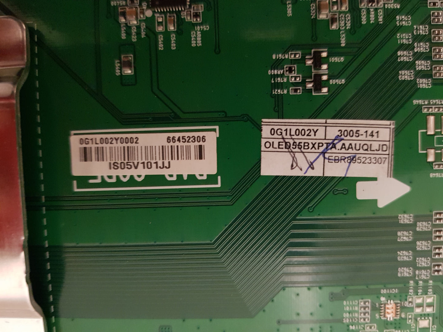 LG OLED 55BXPTA .AAUQLJD MAIN BOARD EBR89523307 EAX69047304 (1.0)