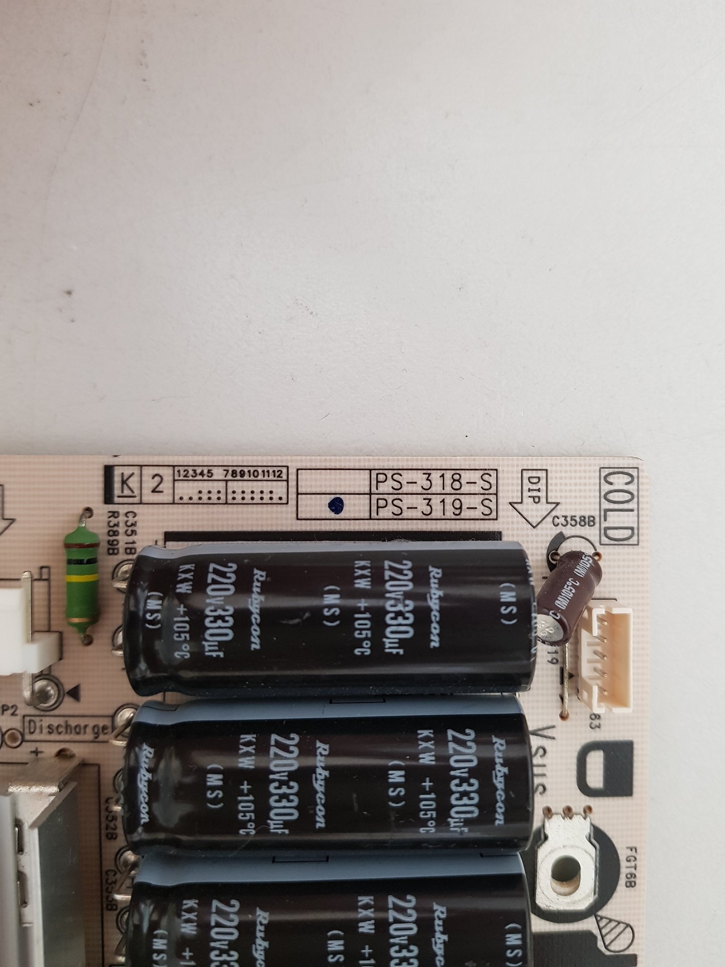 PANASONIC TH-P 65VT30A SUB POWER SUPPLY BOARD N0AE6KM00004 PS-319-S