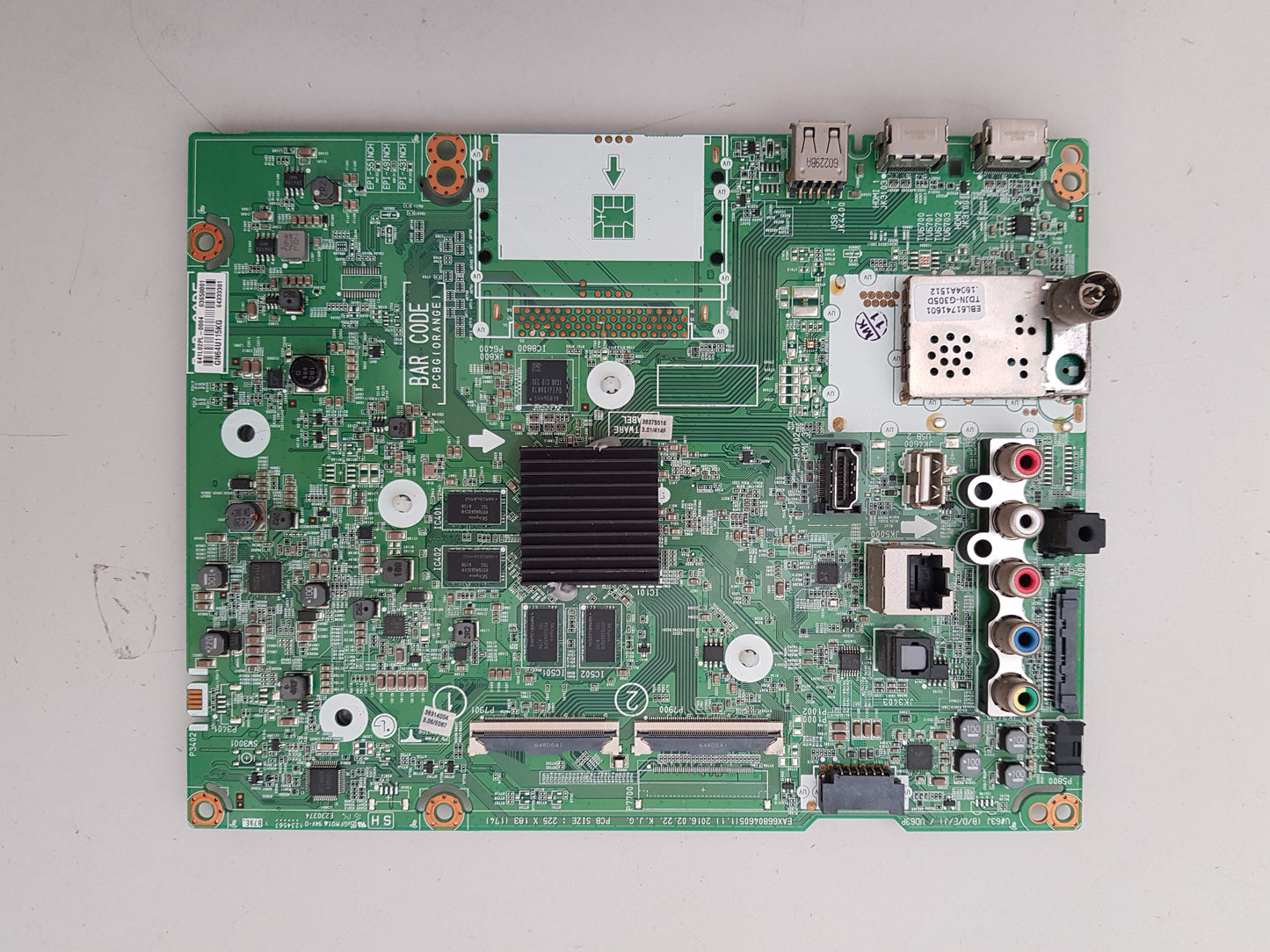LG 49UH652T .TA.BAUFLJD MAIN BOARD EAX66804605 1.1 63650801 64333301