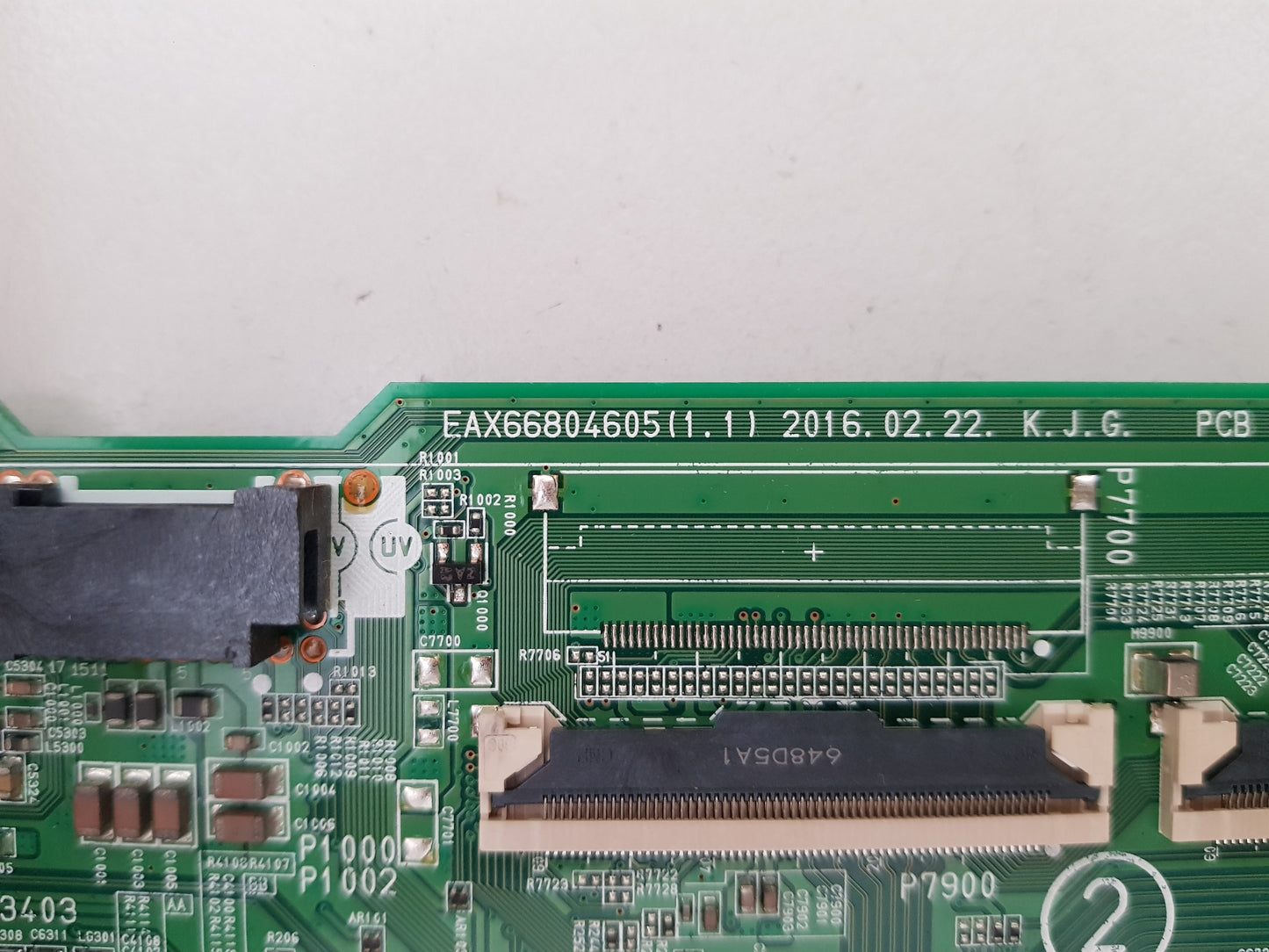 LG 49UH652T .TA.BAUFLJD MAIN BOARD EAX66804605 1.1 63650801 64333301