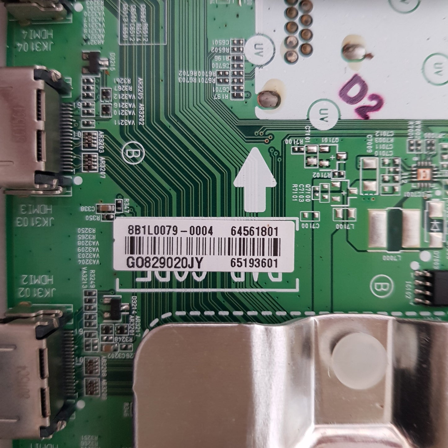 LG 55SK8500PTA MAIN BOARD EAX67868703 1.0 65193601 64561801