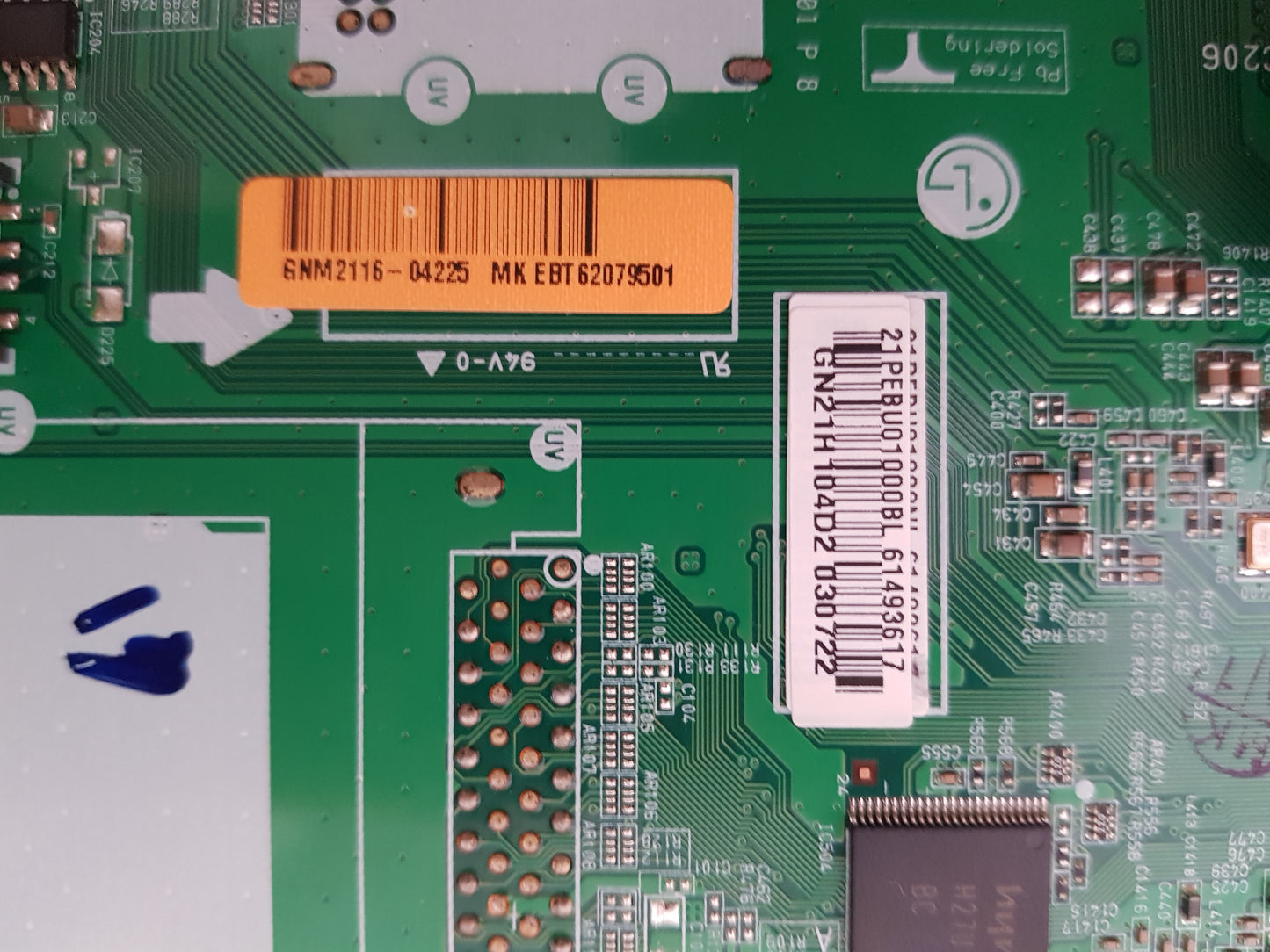 LG 50PA6500 -TF-AAULLH MAIN BOARD EBU61493617 EBT62079501 EAX64280504 1.0