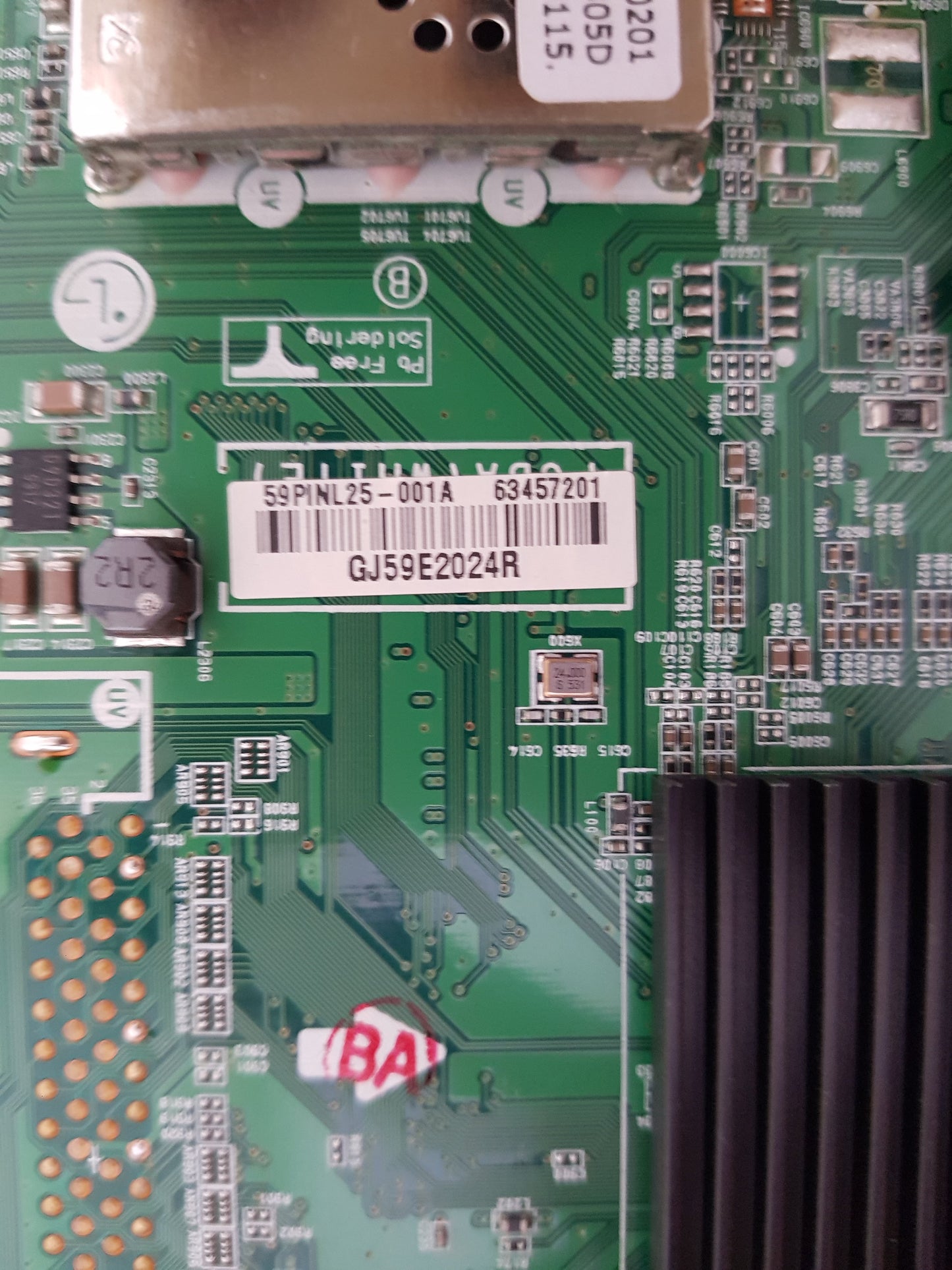 LG 49UF680T .TA.BAUYMJD MAIN BOARD EBT63457201 EAX66564304 1.0