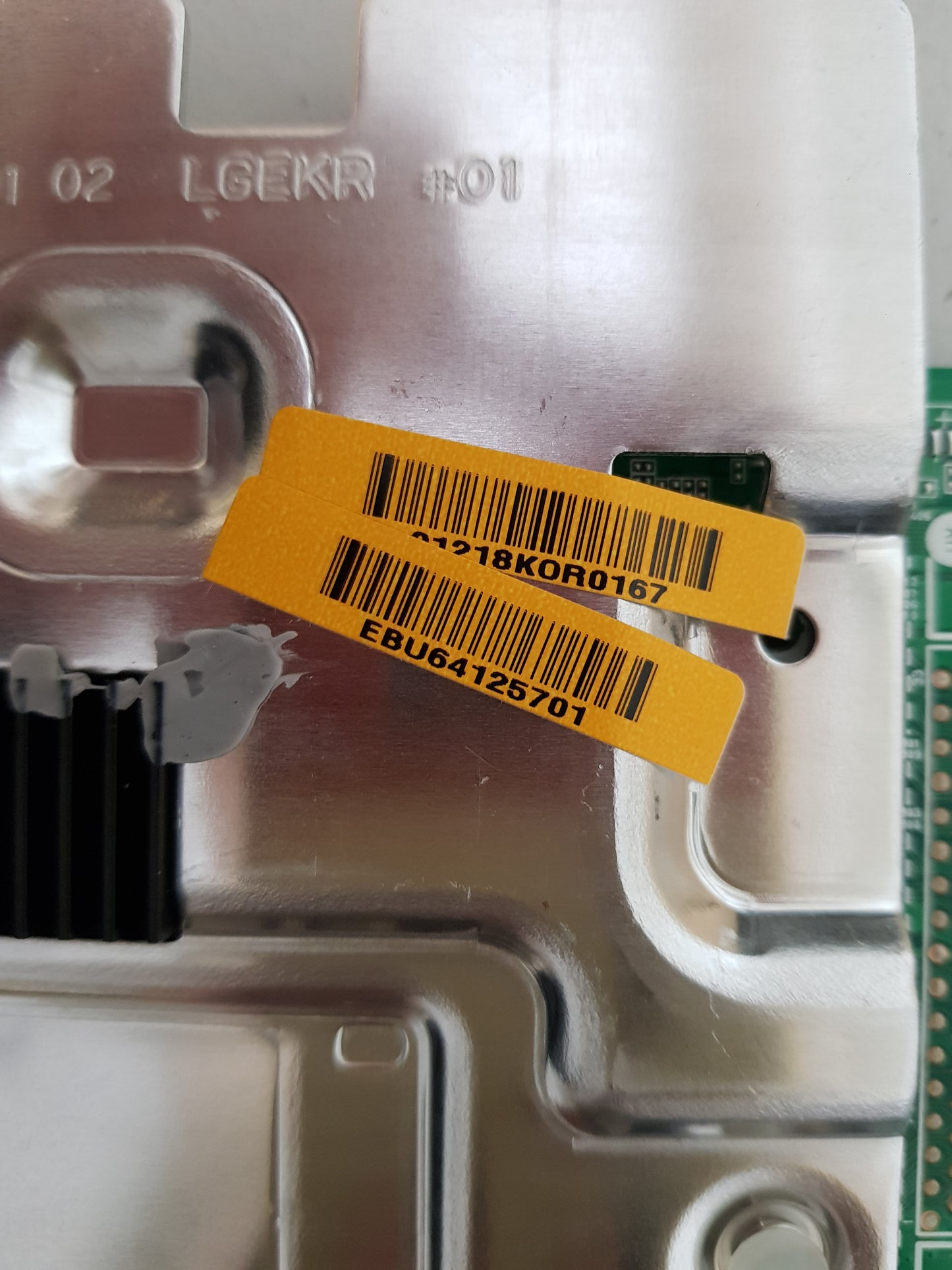 LG 75UJ657T -TA.AAUYLH MAIN BOARD EAX67166104 1.0 EBU64125701 64081801