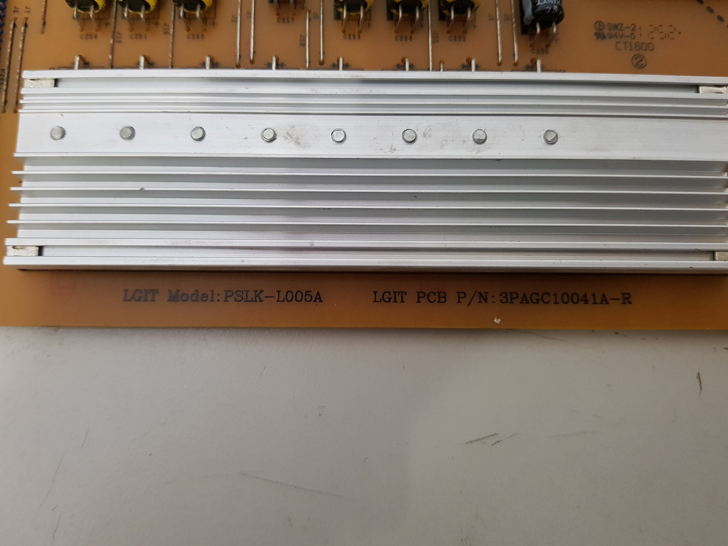 LG 55LM9600 POWER SUPPLY BOARD EAY62169701 EAX62876001/6