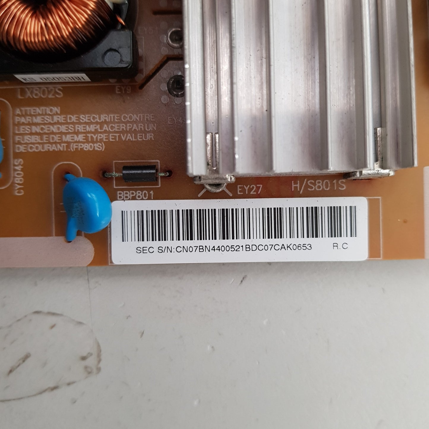 SAMSUNG UA55ES6600 UA55ES6700 UA55ES6800 POWER SUPPLY BOARD BN44-00521B PD55B1Q_CDY