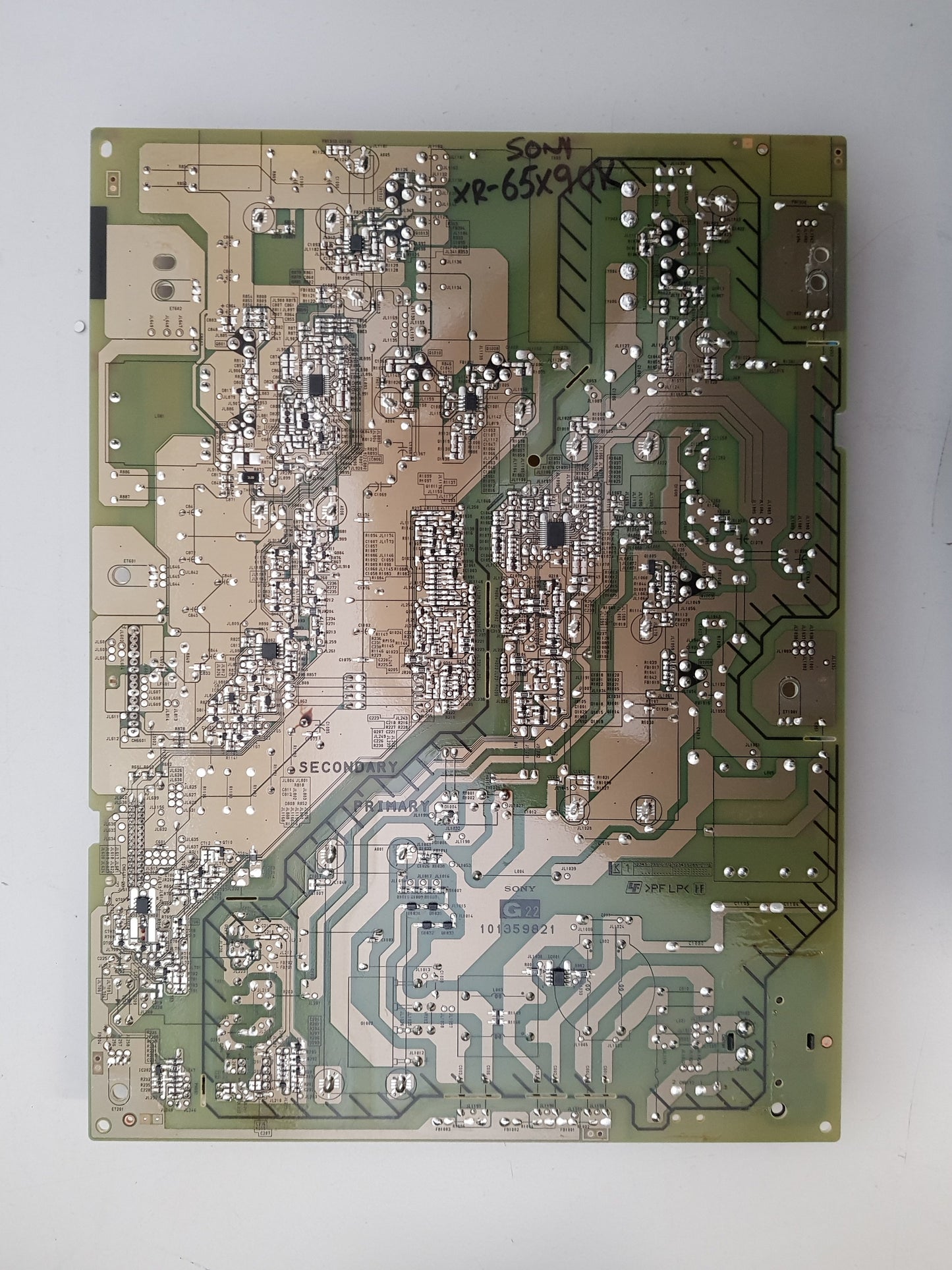 SONY XR- 65X90K POWER SUPPLY BOARD G22 101359821 APS-440 101361961