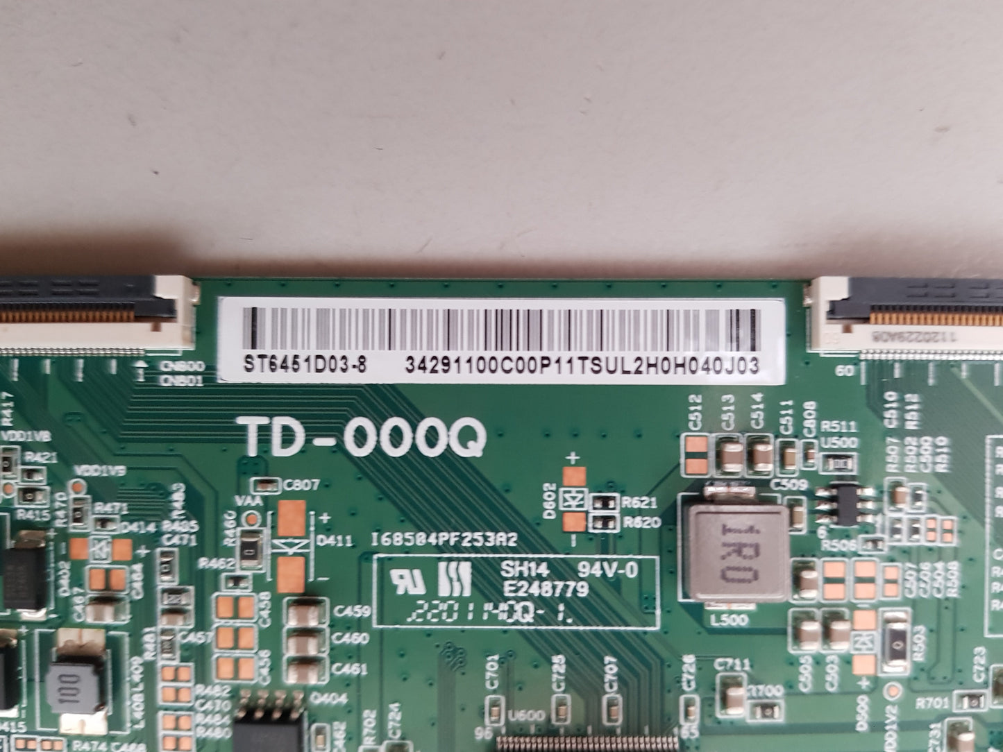 SONY XR- 65X90K T-CON BOARD TD-000Q ST6451D03-8
