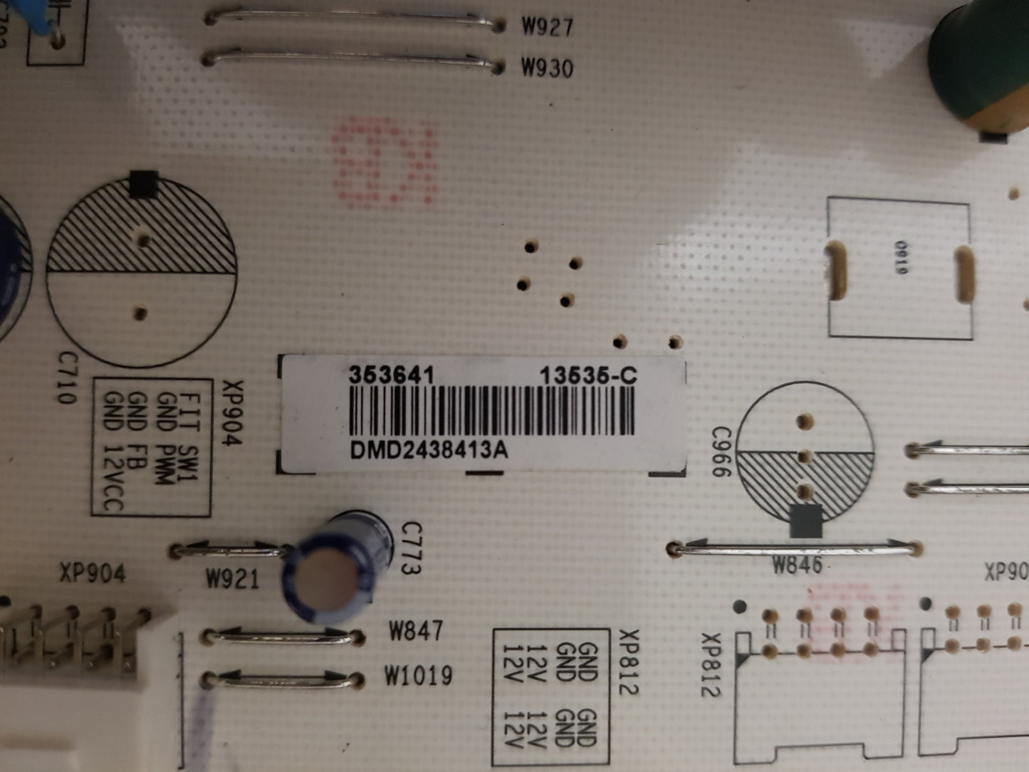 HISENSE 75U7NAU POWER SUPPLY BOARD 353641 RSAG7.820.13535/ROH